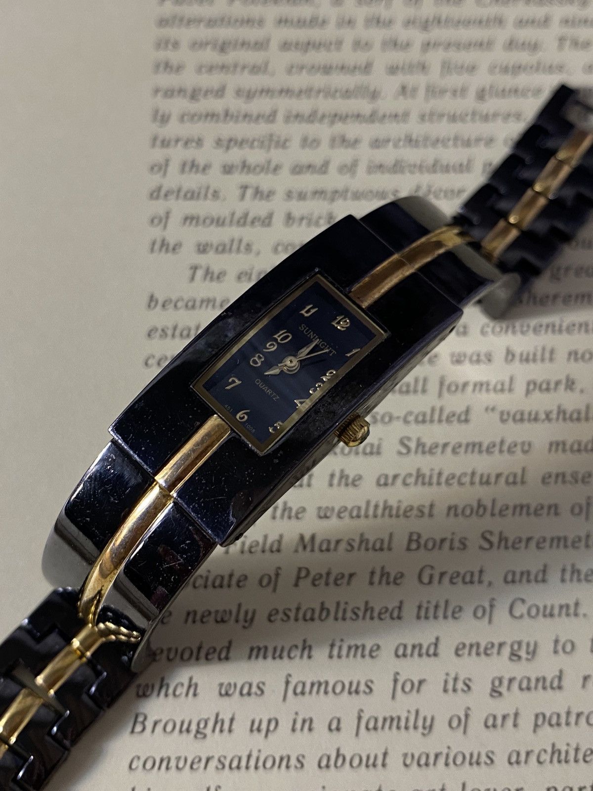 Japanese Brand Bangle Watch - Elegant Design! Size ONE SIZE - 5 Thumbnail