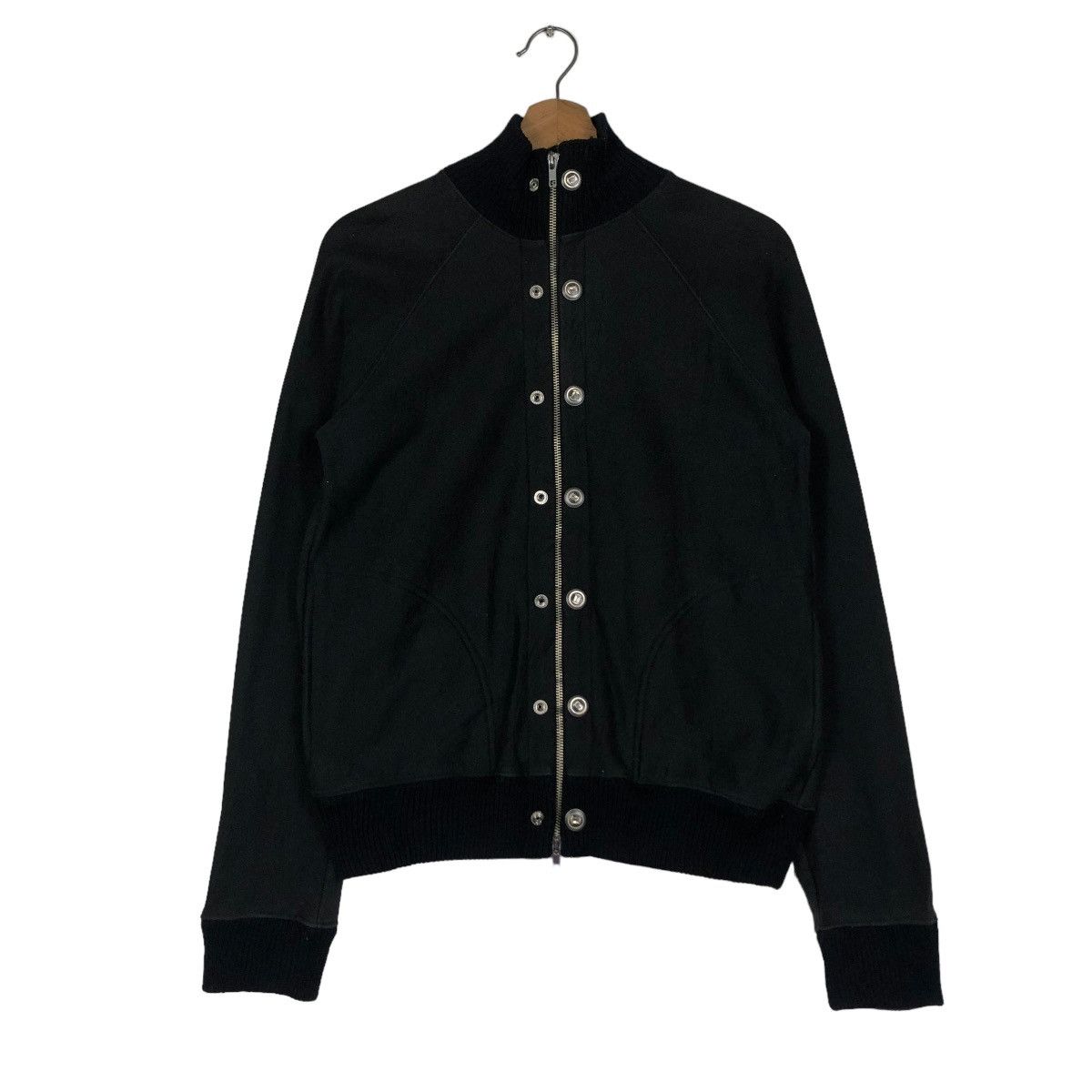 Japanese Brand 📌BIKER JACKET PARACHUTE DESIGN DOUBLE LAYER CYNTHIA COMPANY Size M / US 6-8 / IT 42-44 - 2 Thumbnail