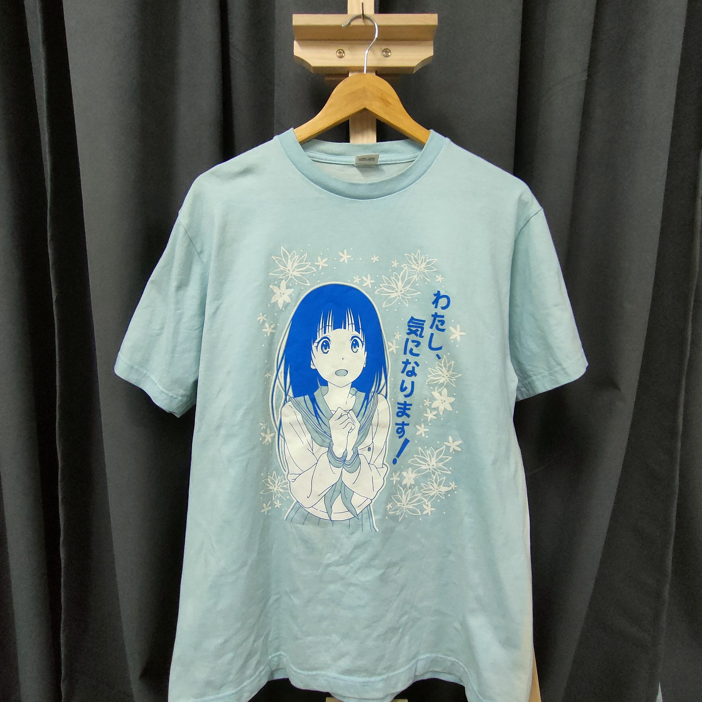 Anime × Vintage Anime Hyouka Character Waifu Chitanda Eru Size US L / EU 52-54 / 3 - 2 Thumbnail