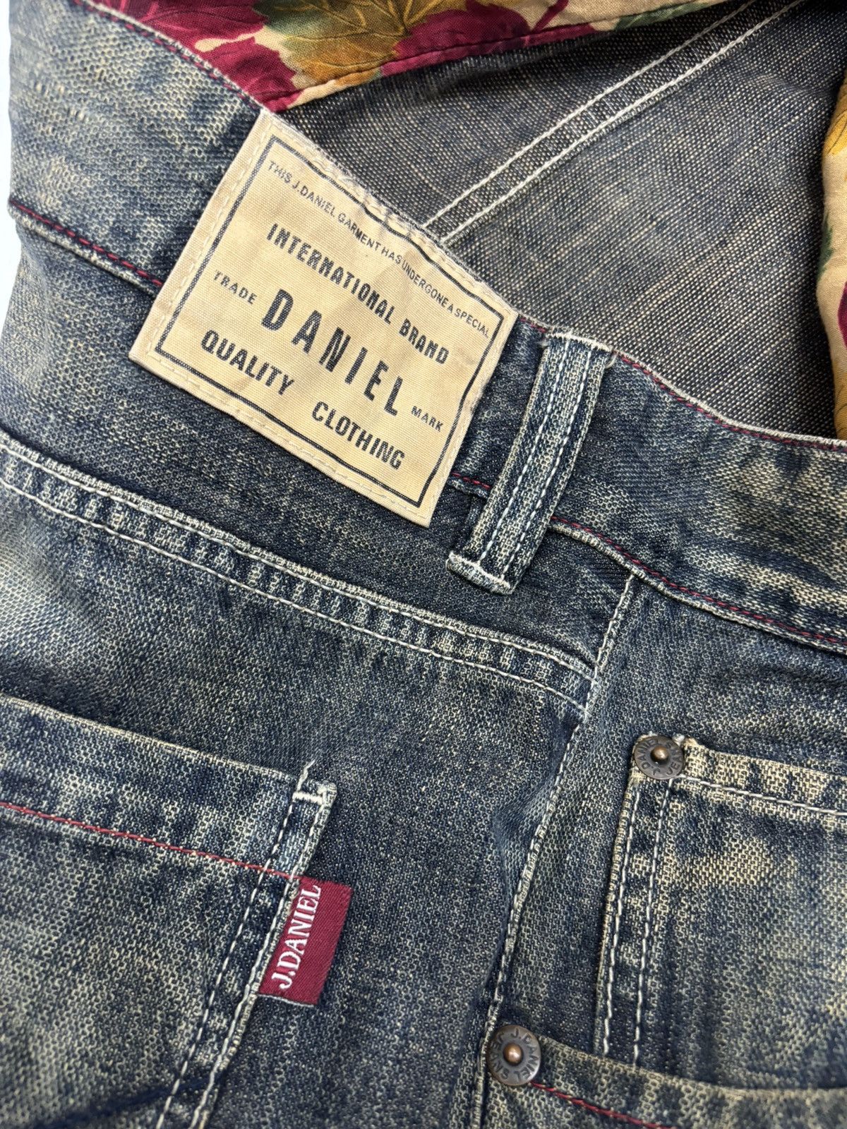 Hysteric Glamour 🔥VINTAGE JAPANESE J DANIEL RUSTY BAGGY DISTRESSED DENIM JEAN Size US 32 / EU 48 - 10 Thumbnail