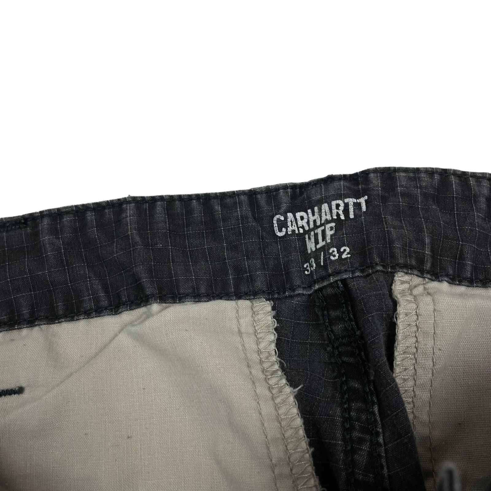 Carhartt Carhartt Men's Gray Cotton Regular Fit Cargo Pant Size 33x32 Size US 33 - 13 Thumbnail