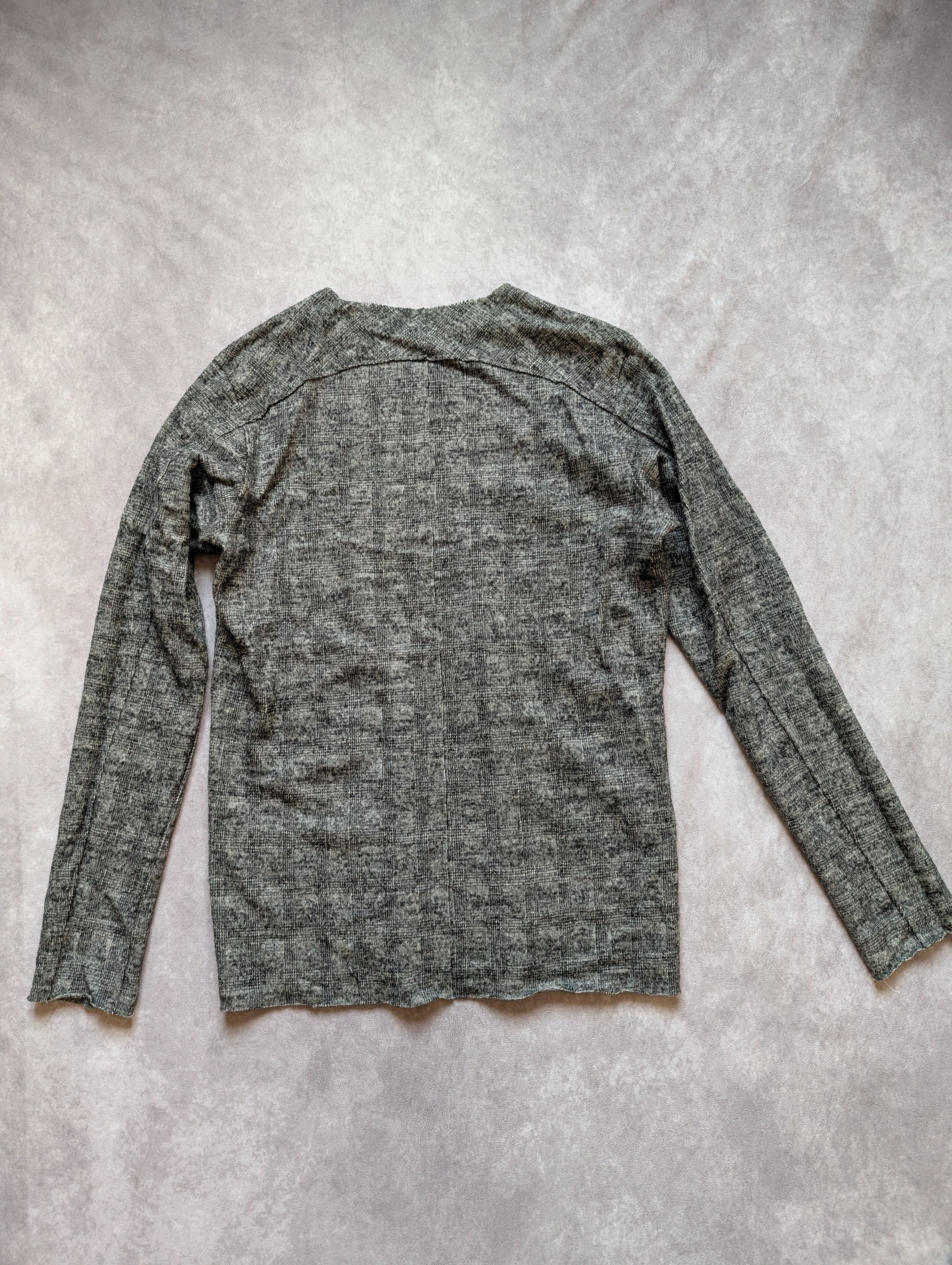 Kazuyuki Kumagai Attachment Wool Check Sweater Size US L / EU 52-54 / 3 - 2 Thumbnail