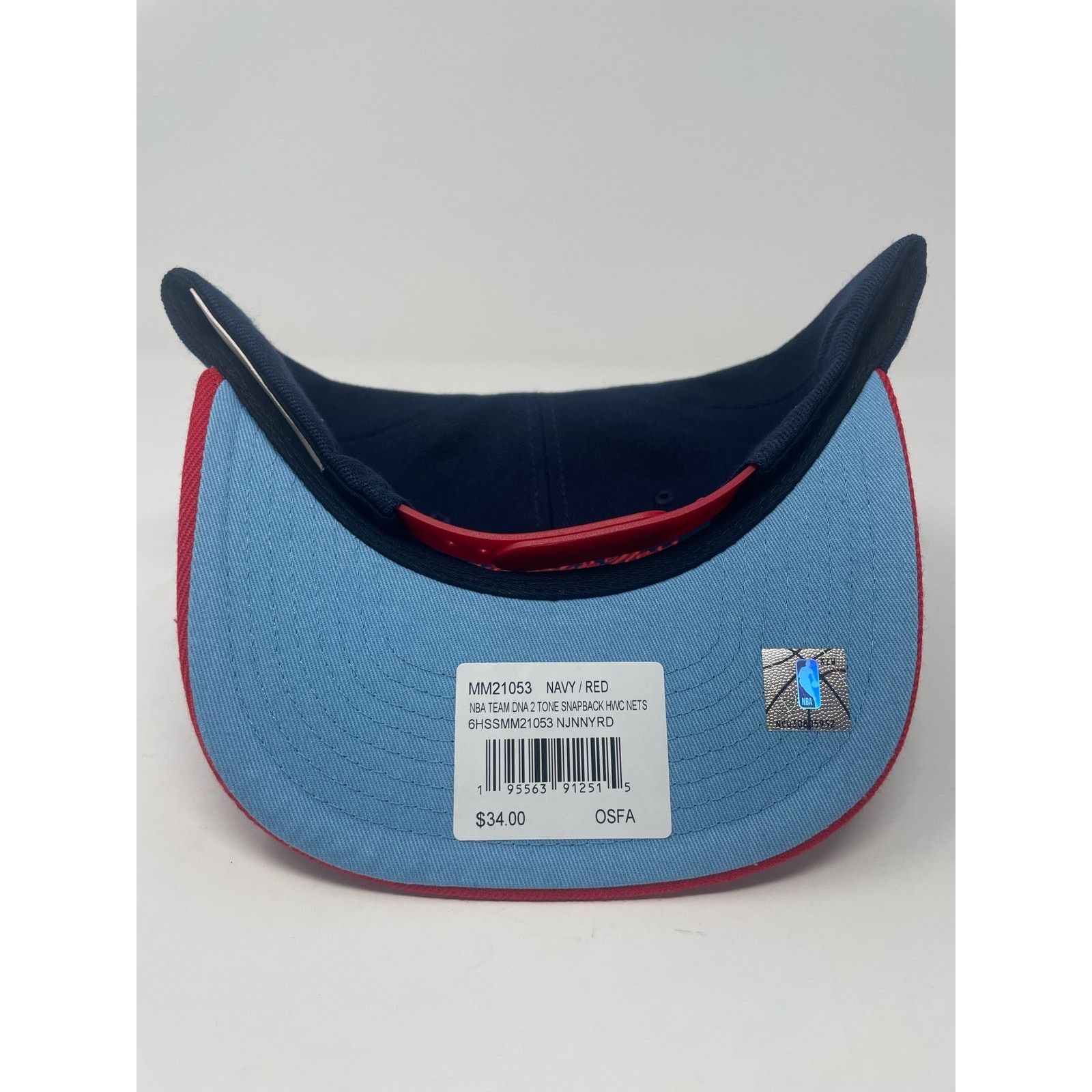 Mitchell & Ness New Jersey Nets Mitchell & Ness Lids Hardwood Snapback Size ONE SIZE - 5 Thumbnail