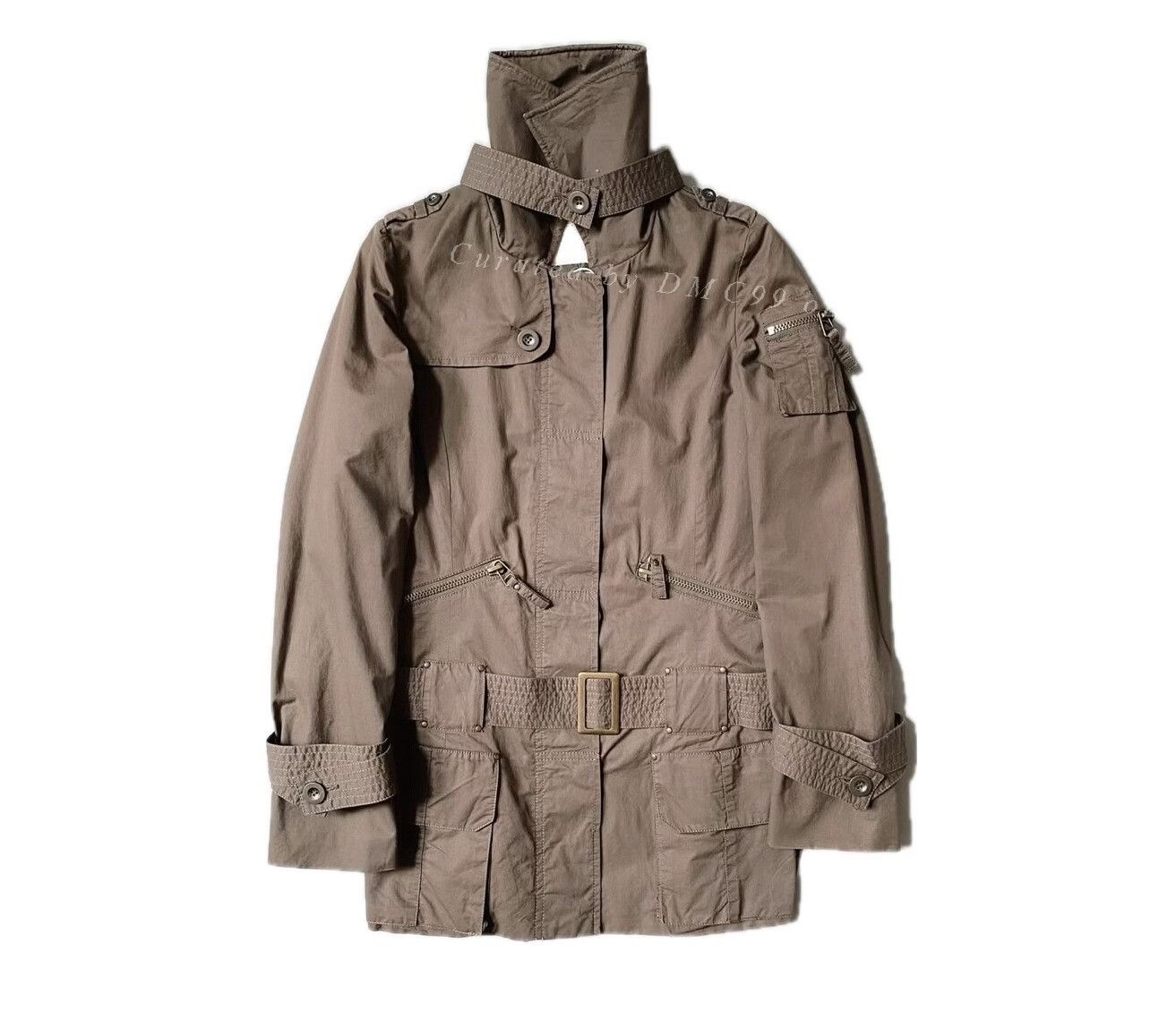 Vintage Vintage GOA 2000s Military Multi Pocket Coat Size US M / EU 48-50 / 2 - 1 Thumbnail