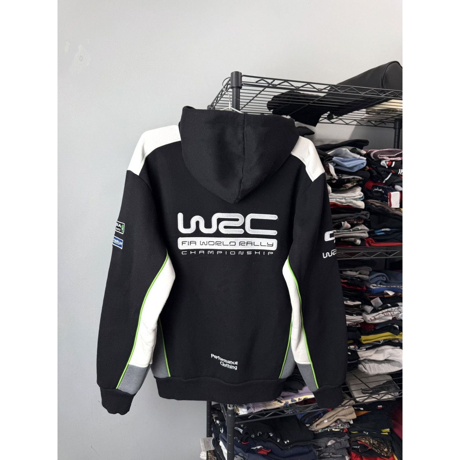 Vintage WRC World Rally Championship Hoodie Subaru Audi