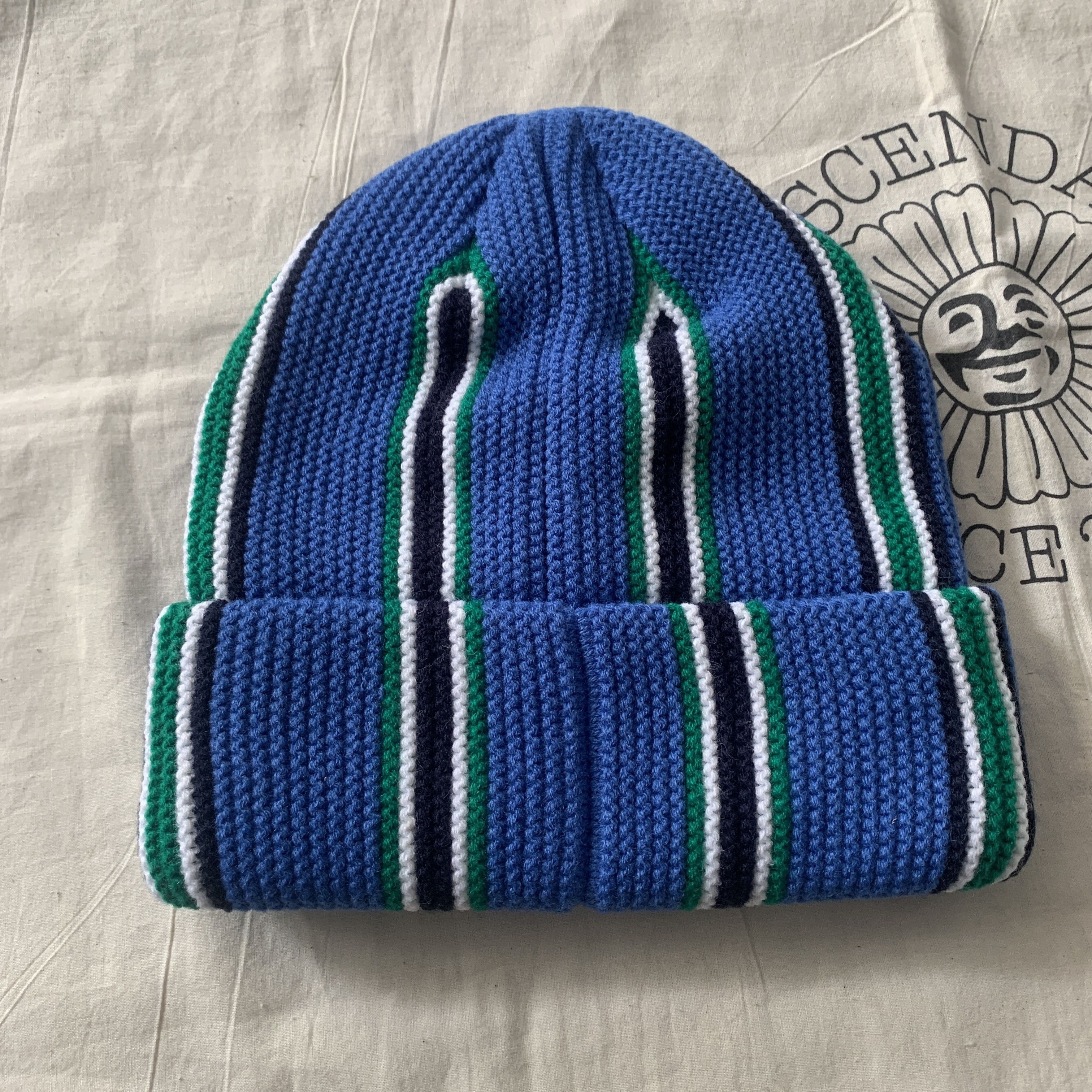 Stussy Stussy vertical stripe cuff beanie Size ONE SIZE - 3 Thumbnail