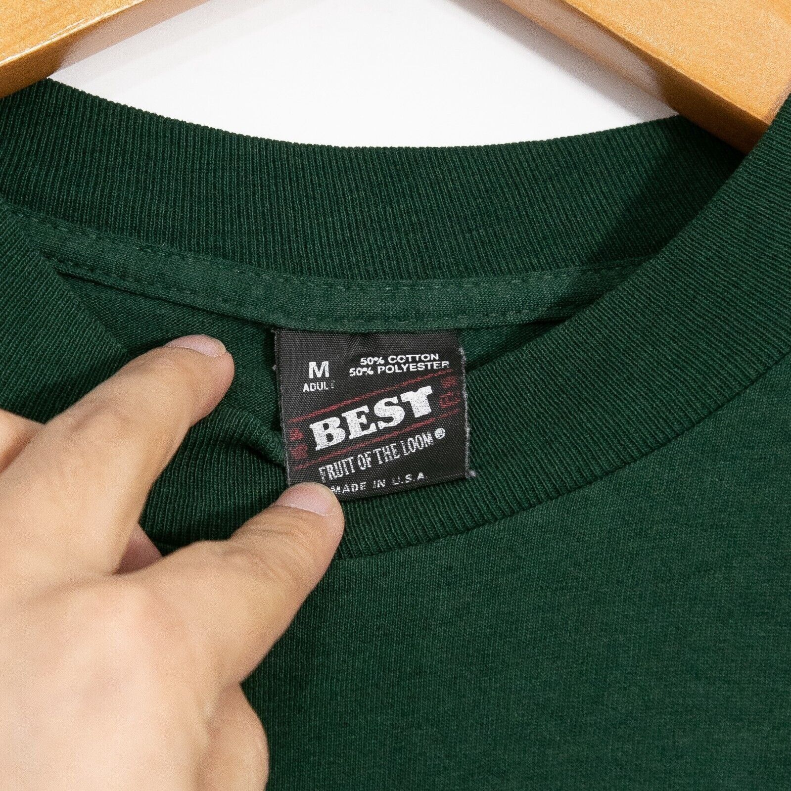 Vintage Vintage 90s Mountainside New Jersey T Shirt M - Long Sleeve Size US M / EU 48-50 / 2 - 4 Thumbnail