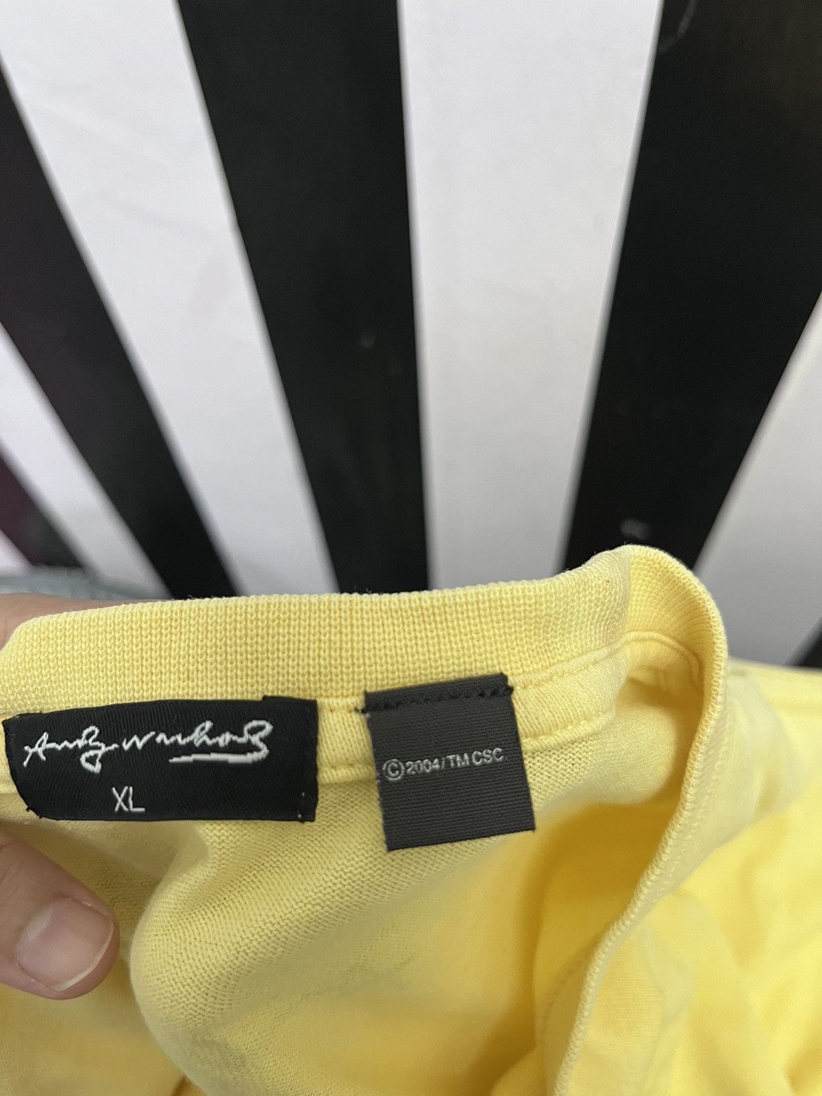 Andy Warhol × Uniqlo Andy Warhol Campbell Yellow Tee Size US XL / EU 56 / 4 - 6 Thumbnail