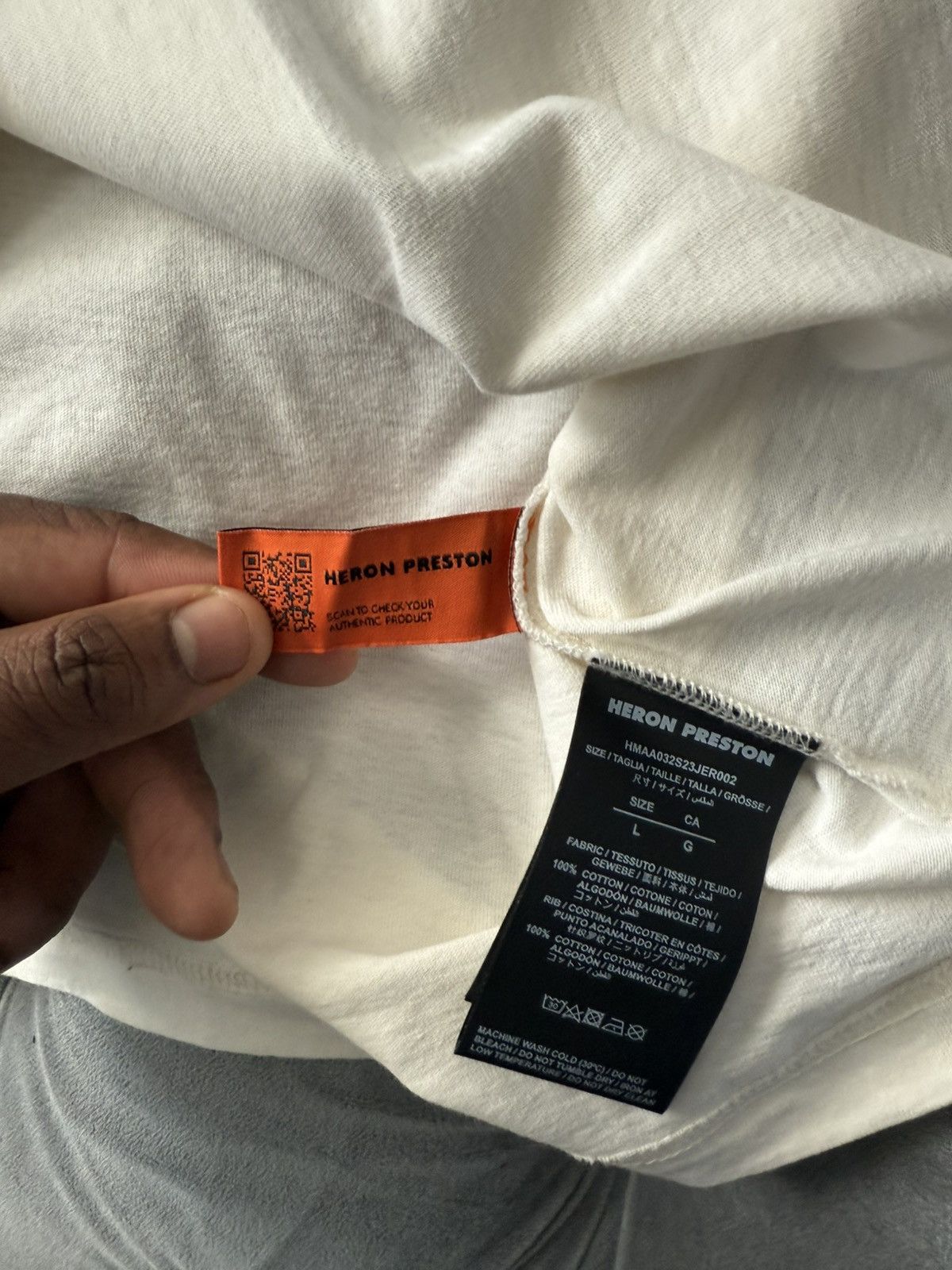 Heron Preston HERON PRESTON Size US L / EU 52-54 / 3 - 2 Thumbnail