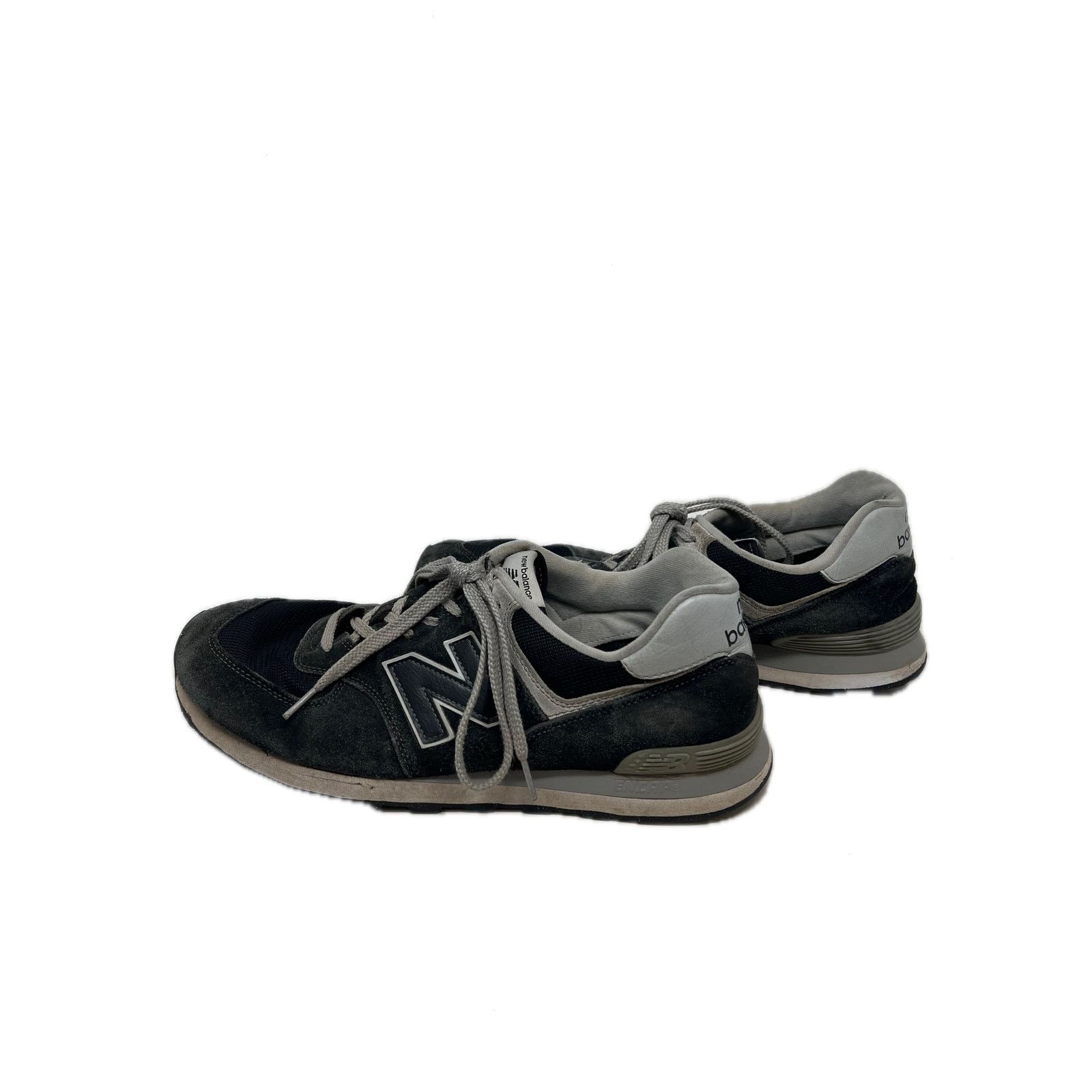New Balance New Balance 574 Black Grey ML574EVB Mens 13 Size US 13 / EU 46 - 2 Thumbnail