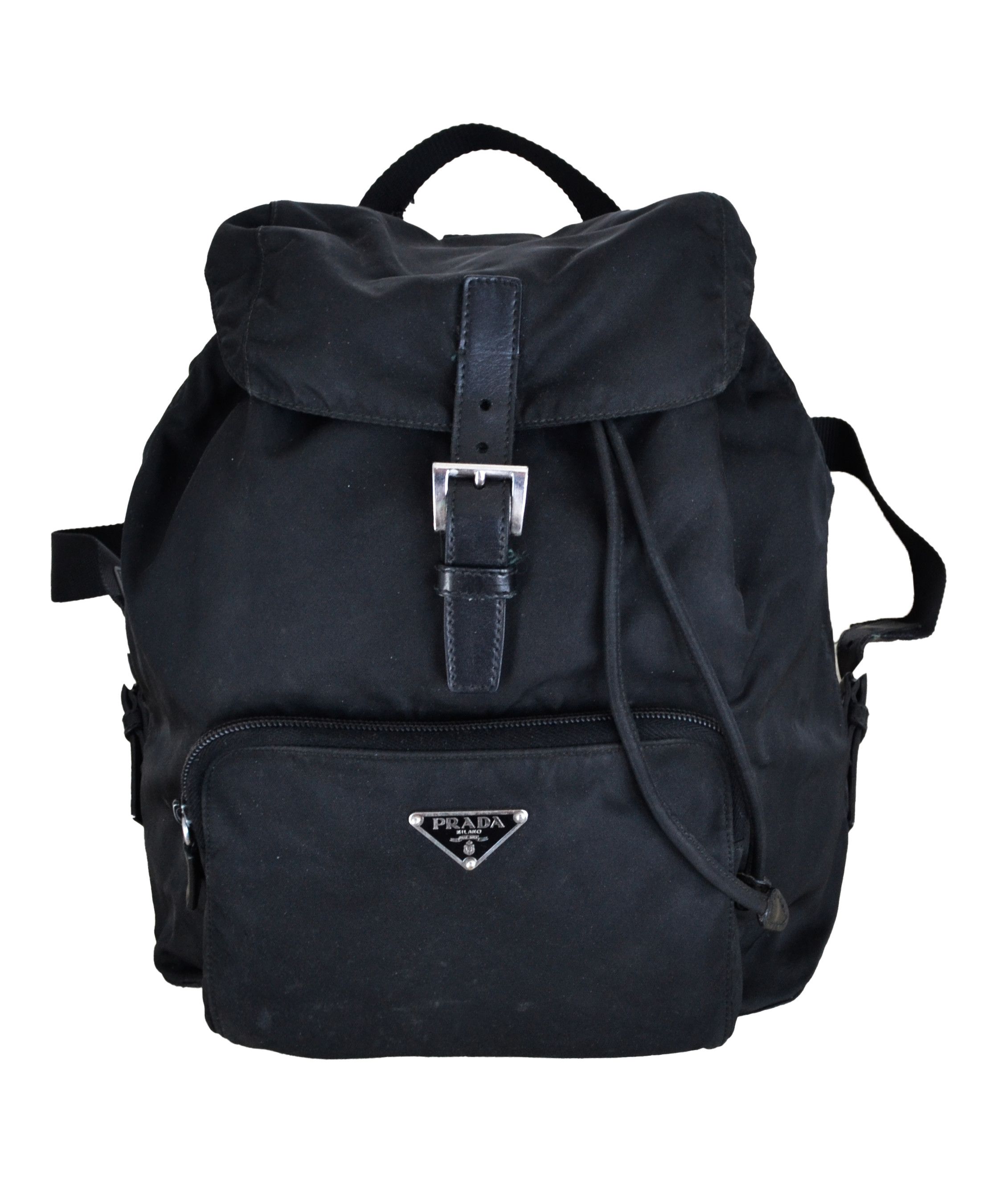 Prada PRADA Backpack Bag Sport Nylon Leather Black Pockets Size ONE SIZE - 7 Thumbnail