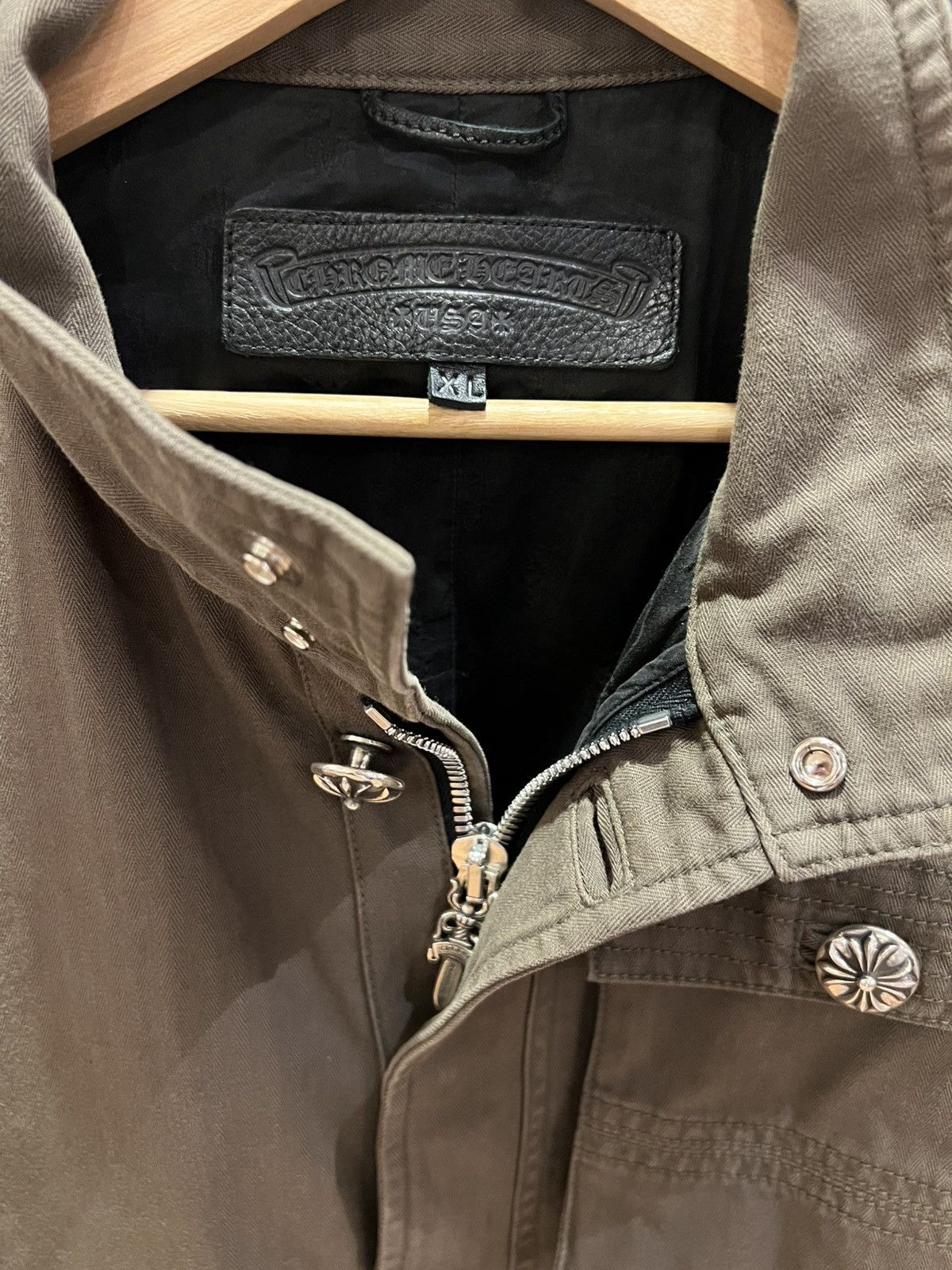 Chrome Hearts Chrome Hearts ‘Cherry Bomb’ Military Jacket Size US XL / EU 56 / 4 - 5 Thumbnail