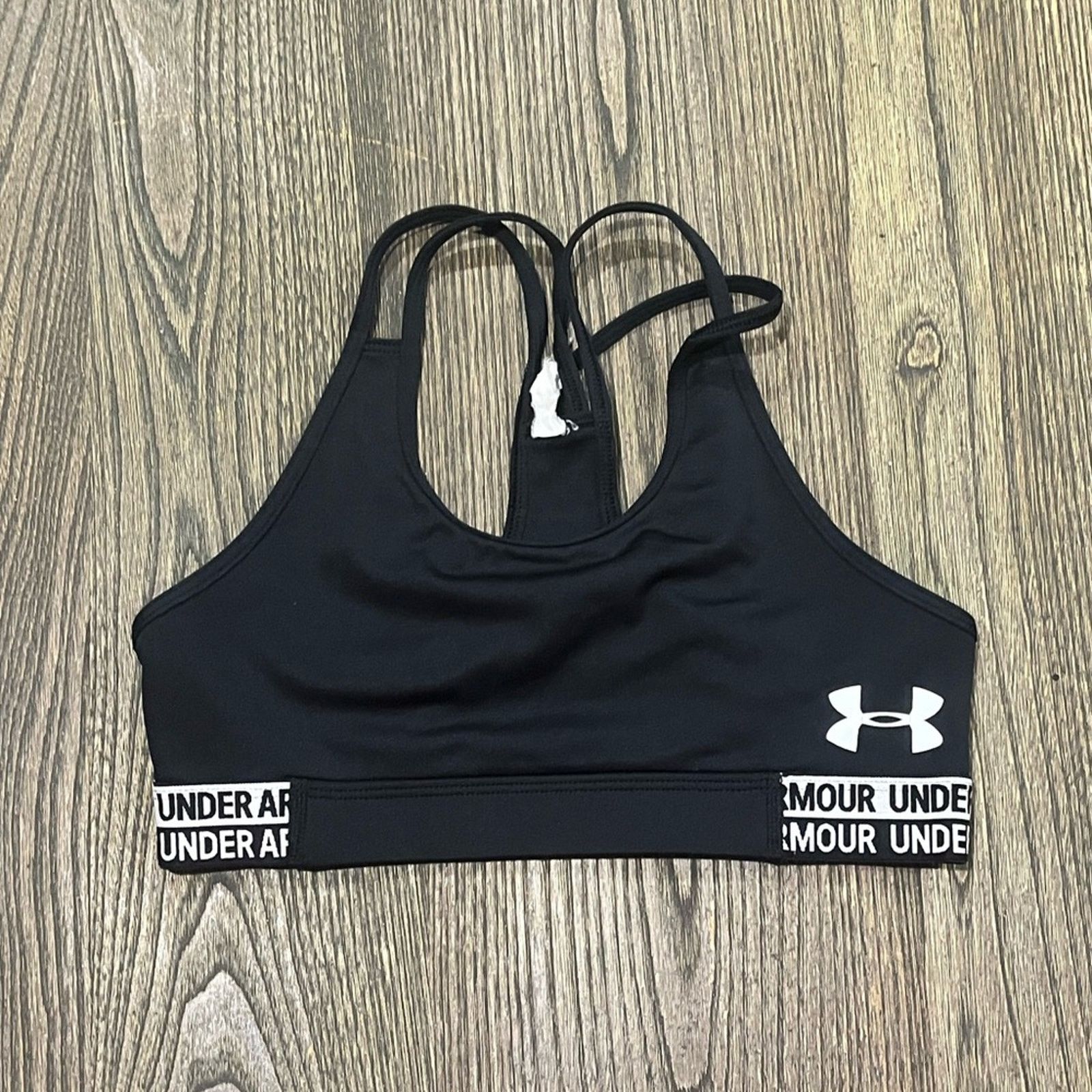 Under Armour Under Armour Heatgear Armor Sports Bra Raceback Black Size S Size S / US 4 / IT 40 - 1 Thumbnail