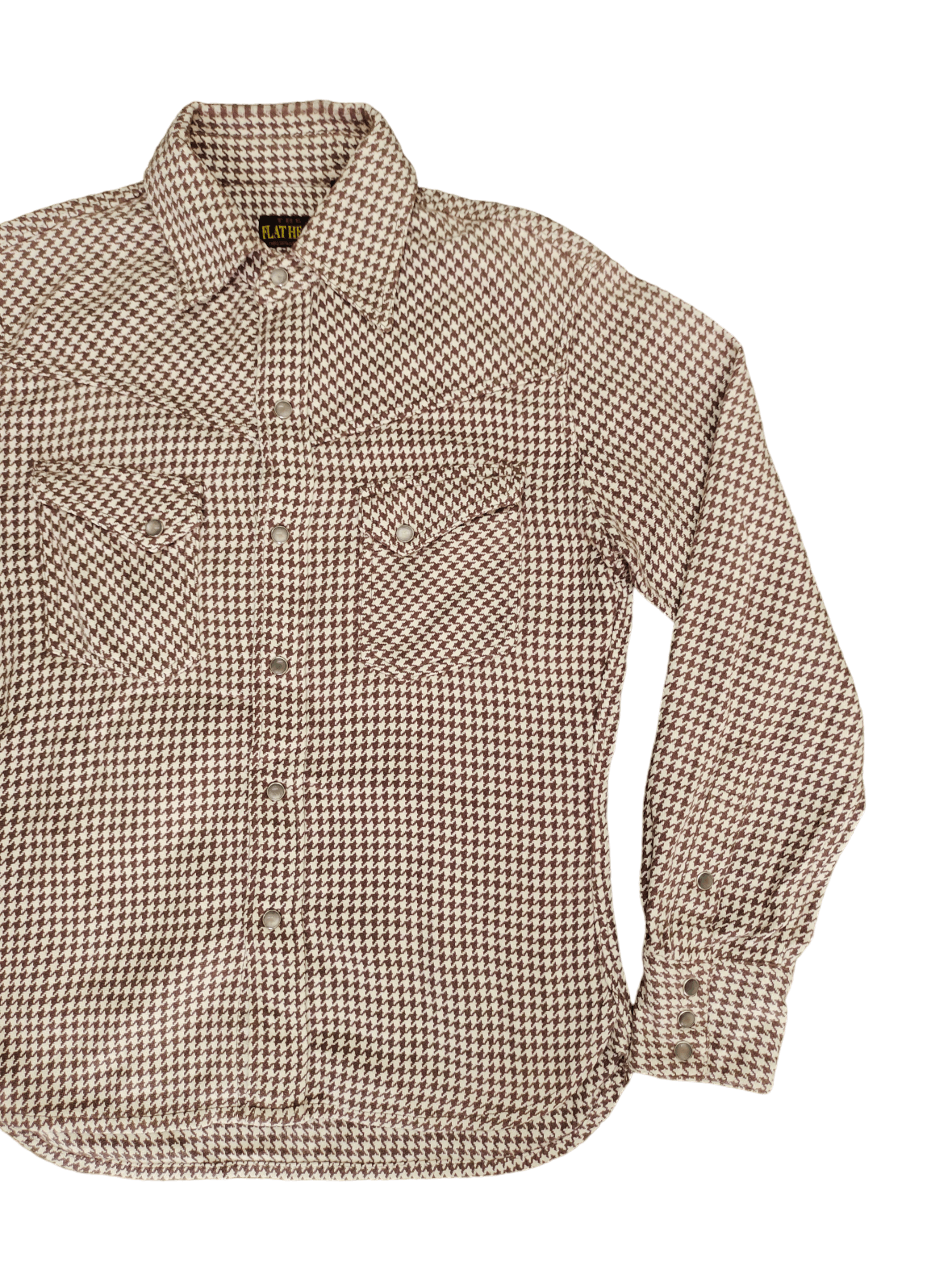 The Flat Head Vintage The Flat Head Japan Shark Tooth Western Shirt Size US XS / EU 42 / 0 - 4 Thumbnail