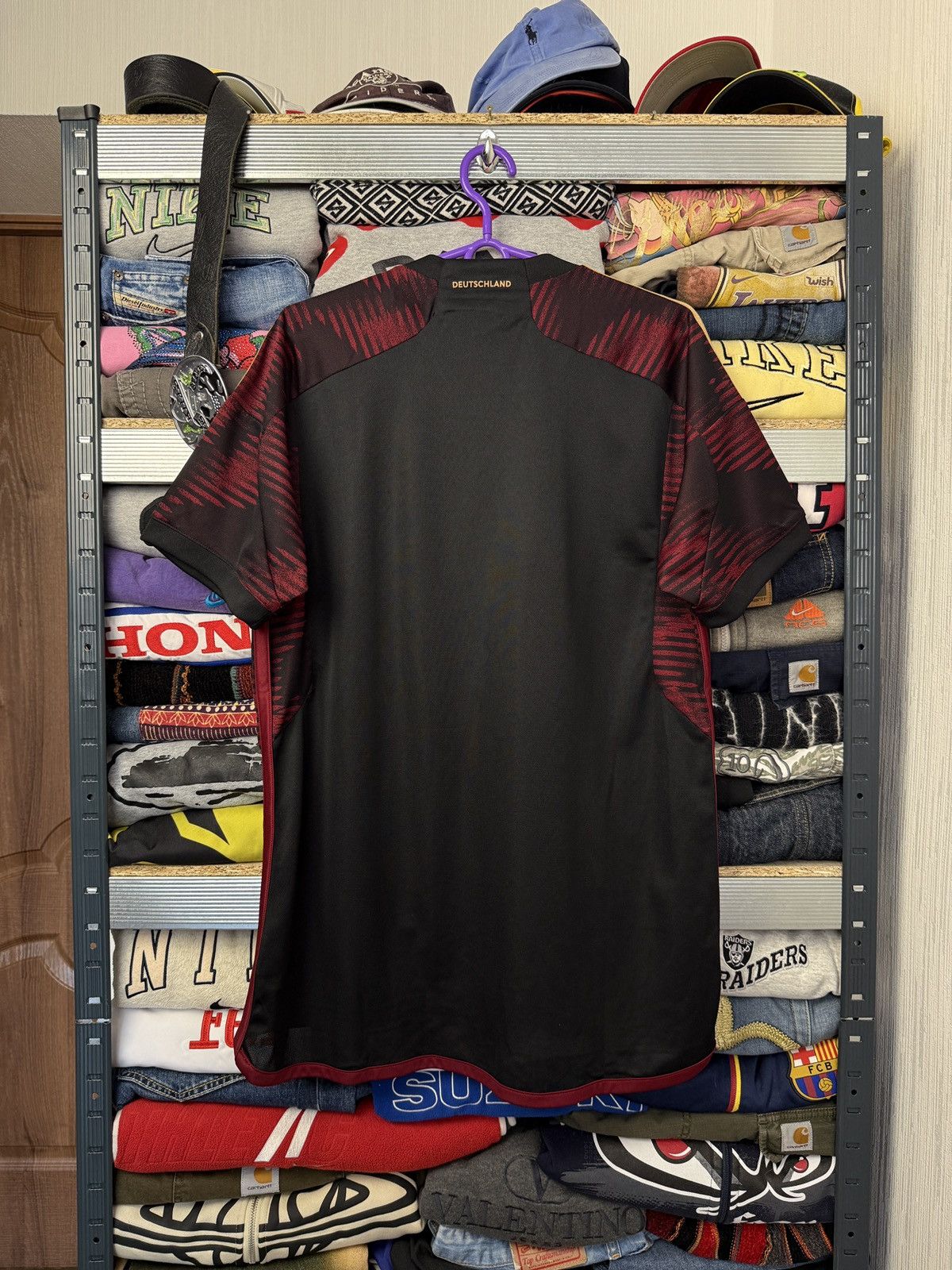 Adidas Germany Adidas polo tee jersey Deutscher Fussball Size US L / EU 52-54 / 3 - 2 Thumbnail