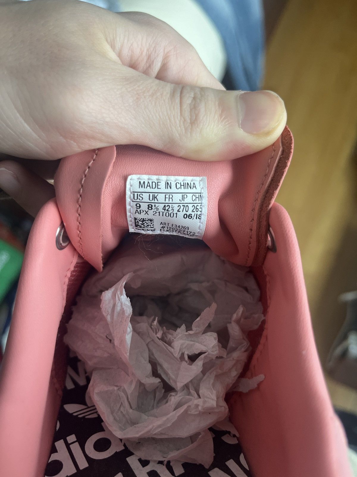 Adidas × Raf Simons Adidas x Raf Simons Stan Smith Tactile Rose Size US 9 / EU 42 - 10 Thumbnail