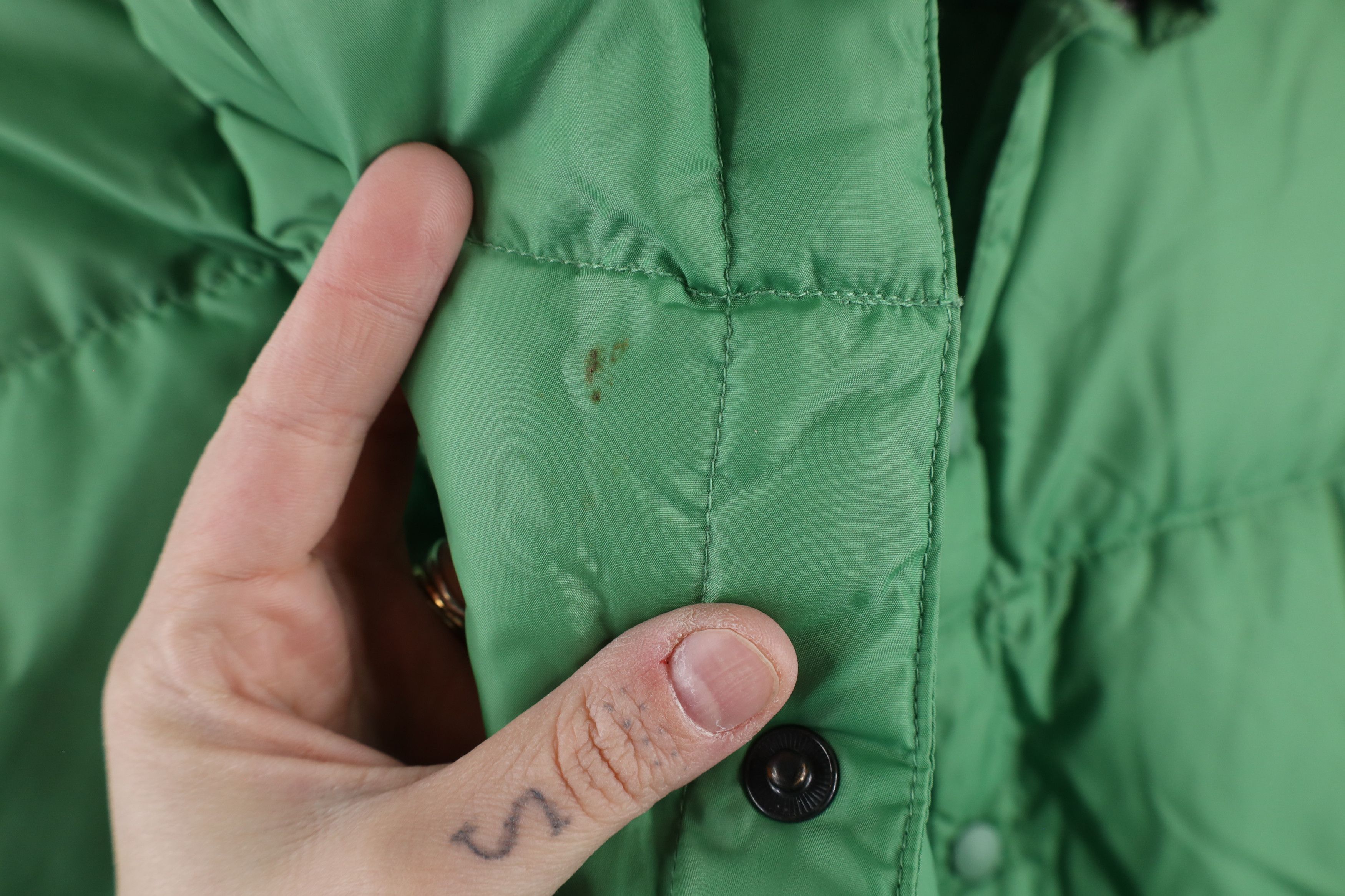 Lands' End × Vintage Vintage 90s Lands End Down Fill Puffer Vest Jacket Green Size US XL / EU 56 / 4 - 10 Thumbnail