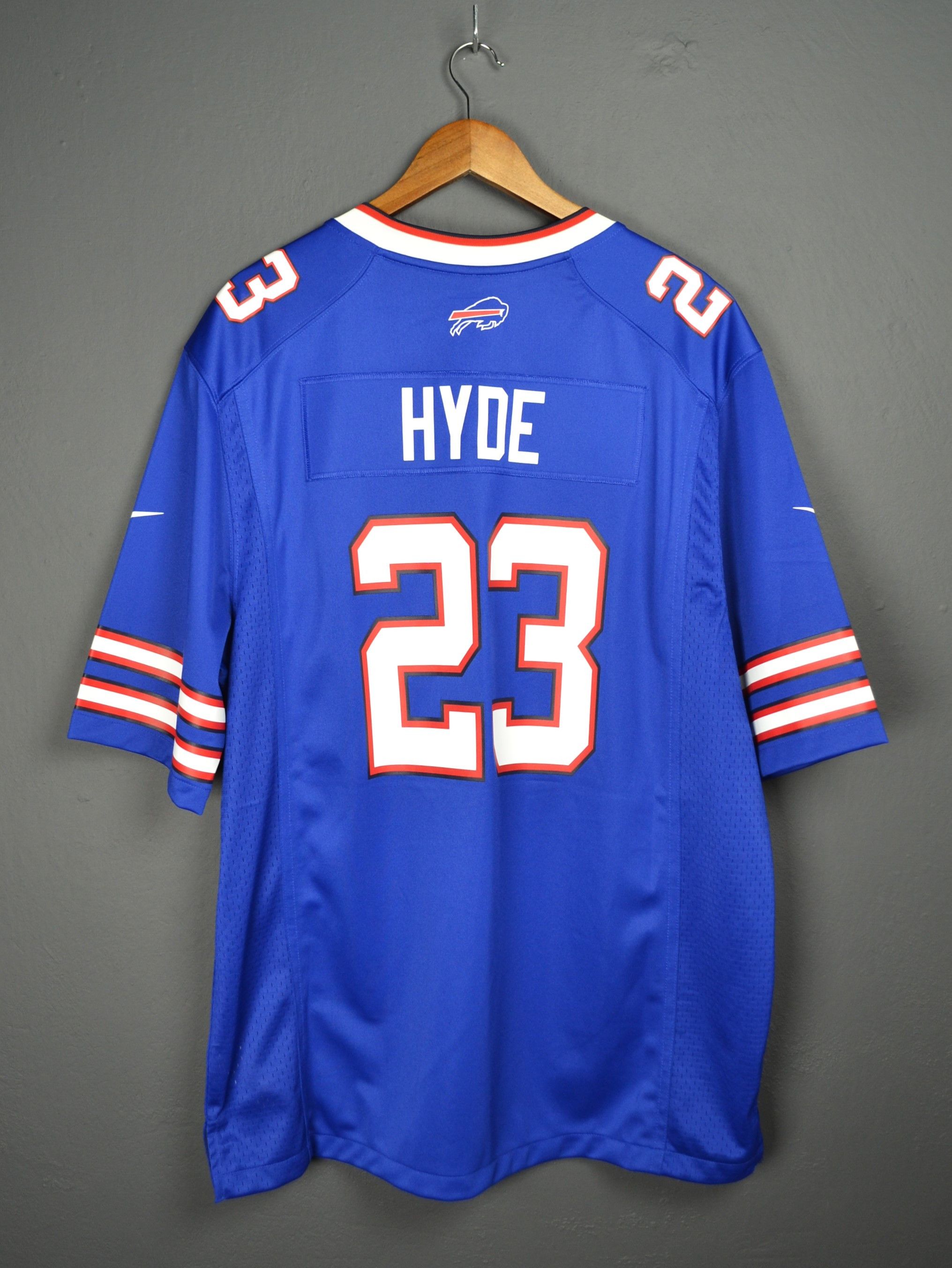 Nike Nike Micah Hyde Royal Buffalo Bills Game Player Jersey XL Size US XL / EU 56 / 4 - 1 Thumbnail
