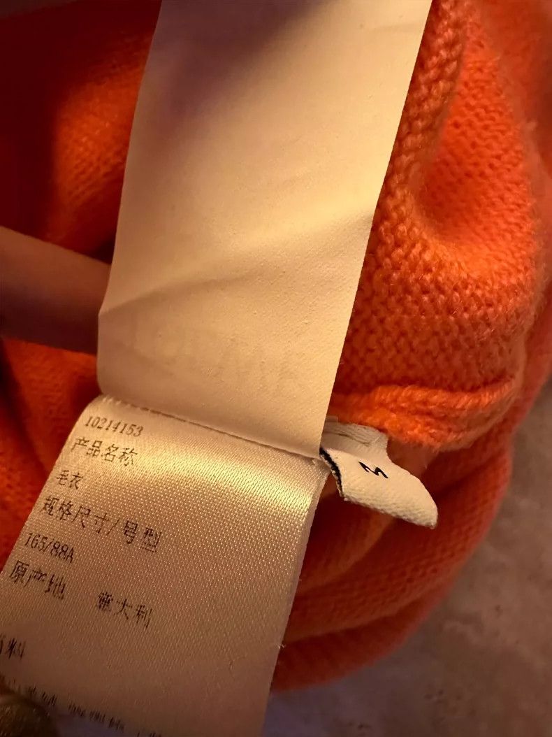 Loewe LOEWE Orange cashmere sweater Size M / US 6-8 / IT 42-44 - 9 Thumbnail