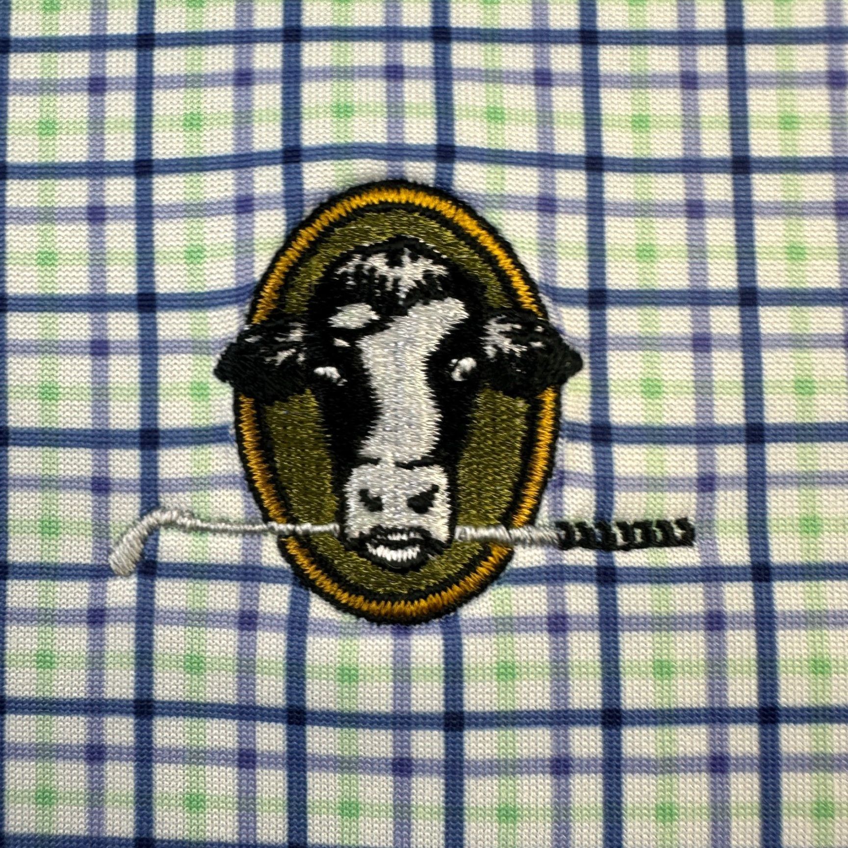 Vintage Donald Ross Polo Shirt Mens XL Blue Stonewall Country Club Golf Size US XL / EU 56 / 4 - 4 Thumbnail