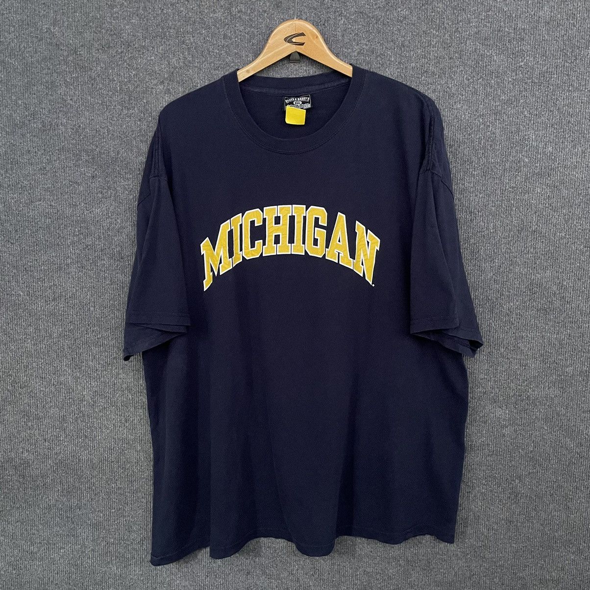 Steve And Barrys × Vintage Vintage Y2K Steve & Barrys x Michigan University T Shirt Size US XXL / EU 58 / 5 - 1 Thumbnail