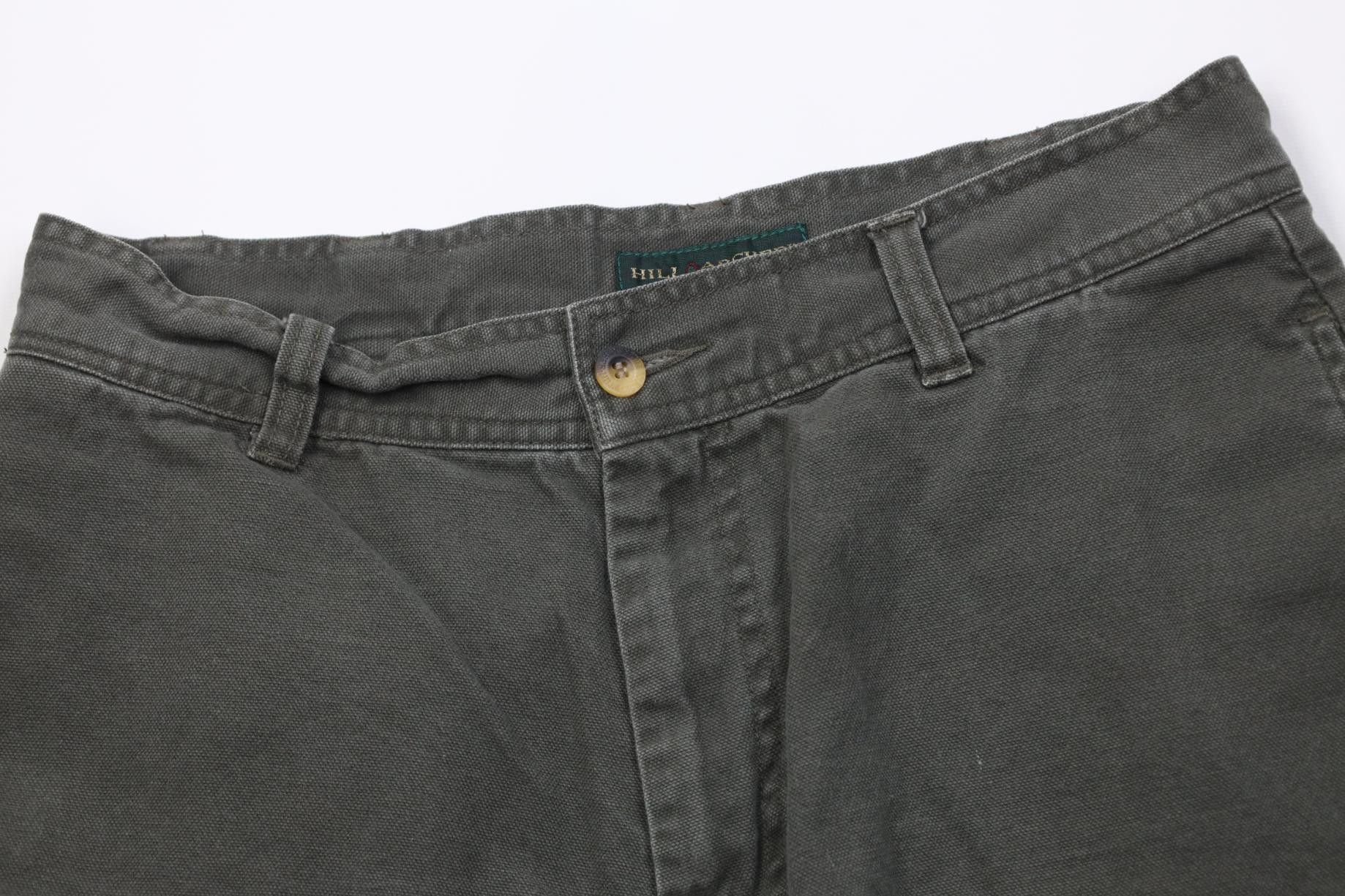 Vintage Vintage 90s Streetwear Above Knee Canvas Cargo Shorts Cotton Size US 30 / EU 46 - 2 Thumbnail