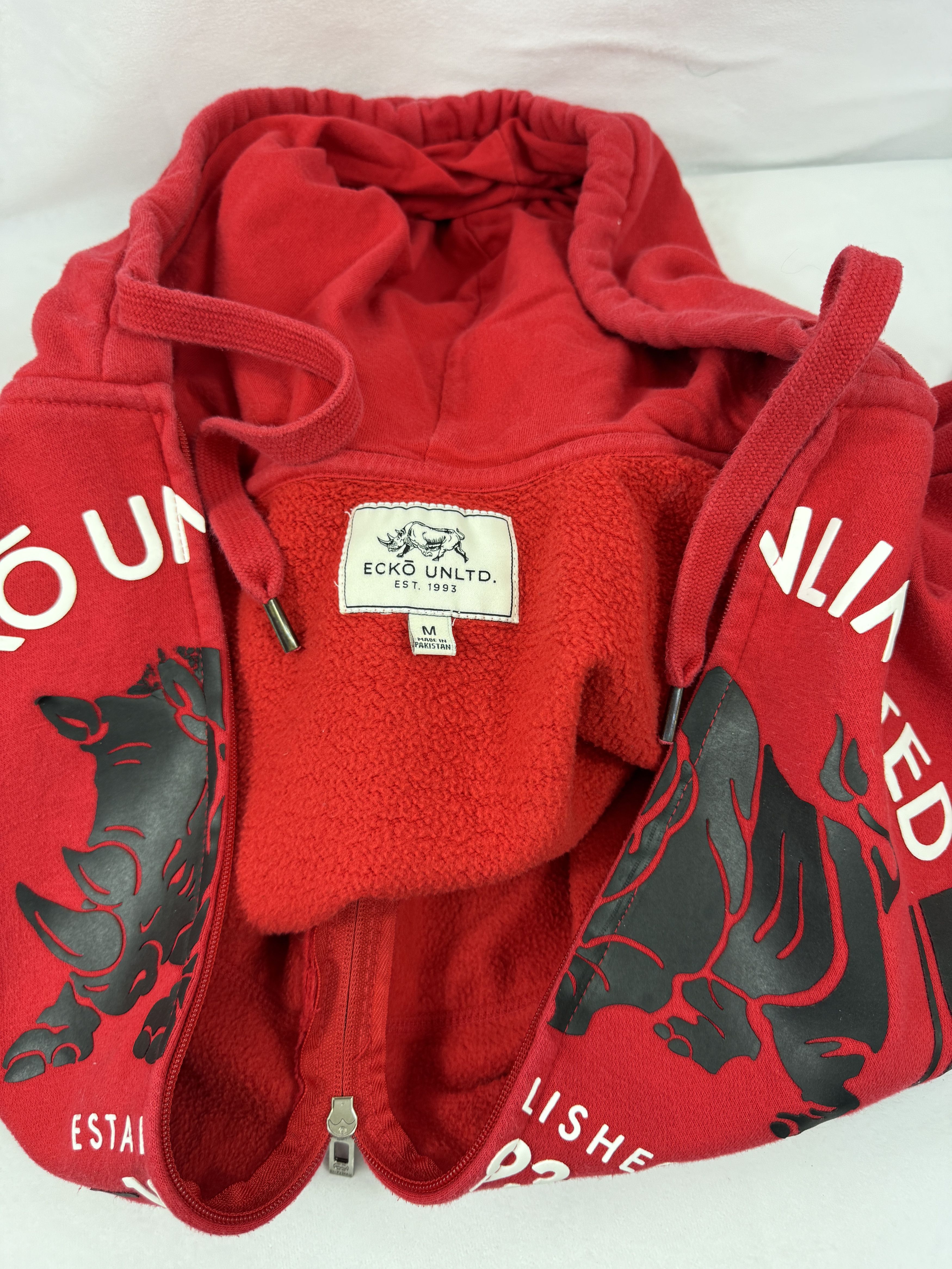 Ecko Unltd. ECKO UNLTD Full Zip Hoodie Mens Med Size US M / EU 48-50 / 2 - 3 Thumbnail