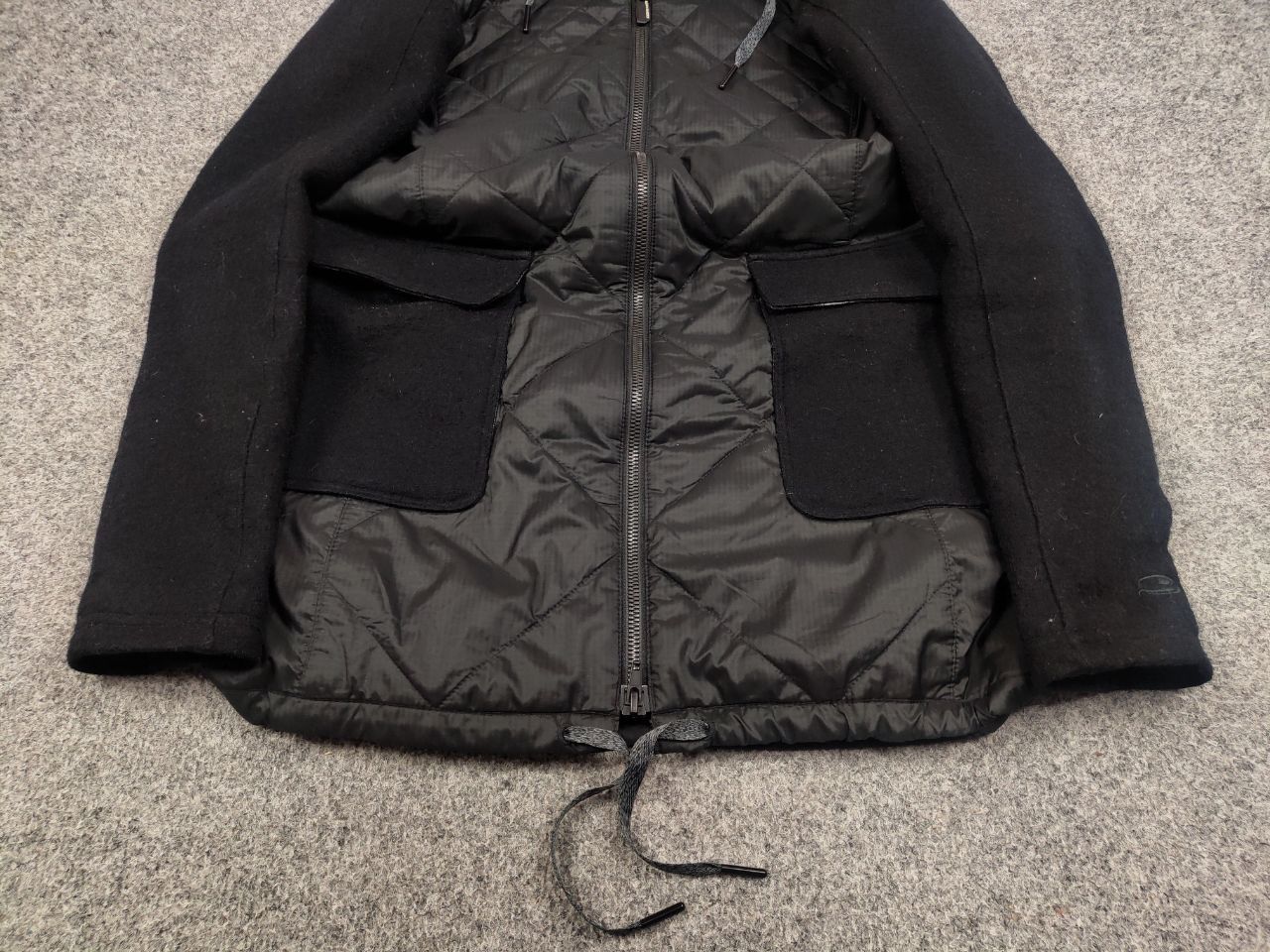 Iceberg Icebreaker Merino Loft Insulated Hooded Black Coat Jacket Size S / US 4 / IT 40 - 9 Thumbnail