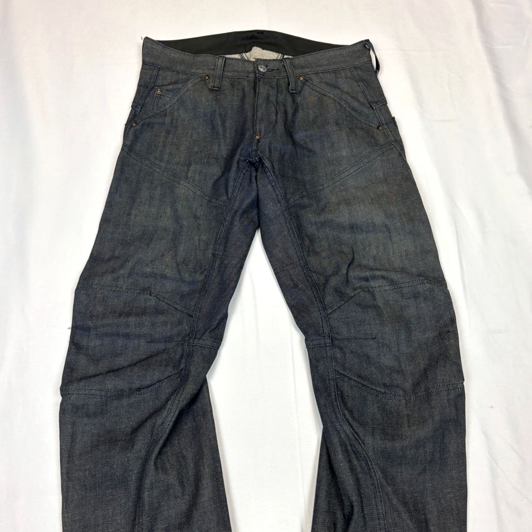 G-Star G Star Raw Straight Jeans Men's 30x30 Double Knee Gray Size US 30 / EU 46 - 2 Thumbnail