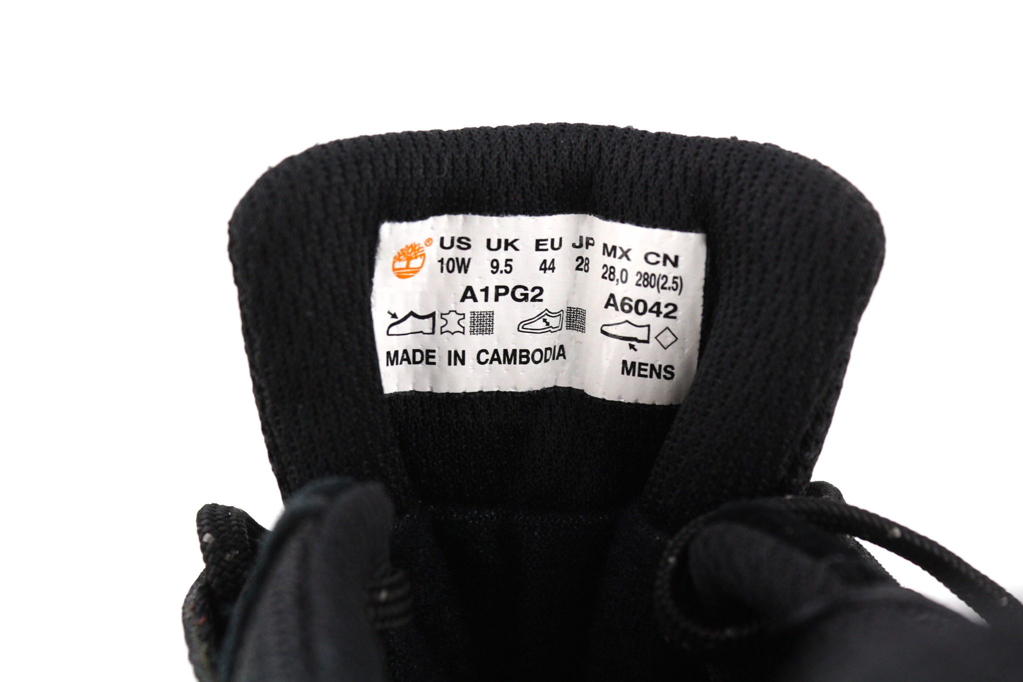 Timberland A1PG2-A6042 EU43.5/44 Black Leather 80864 Size US 10.5 / EU 43-44 - 12 Thumbnail