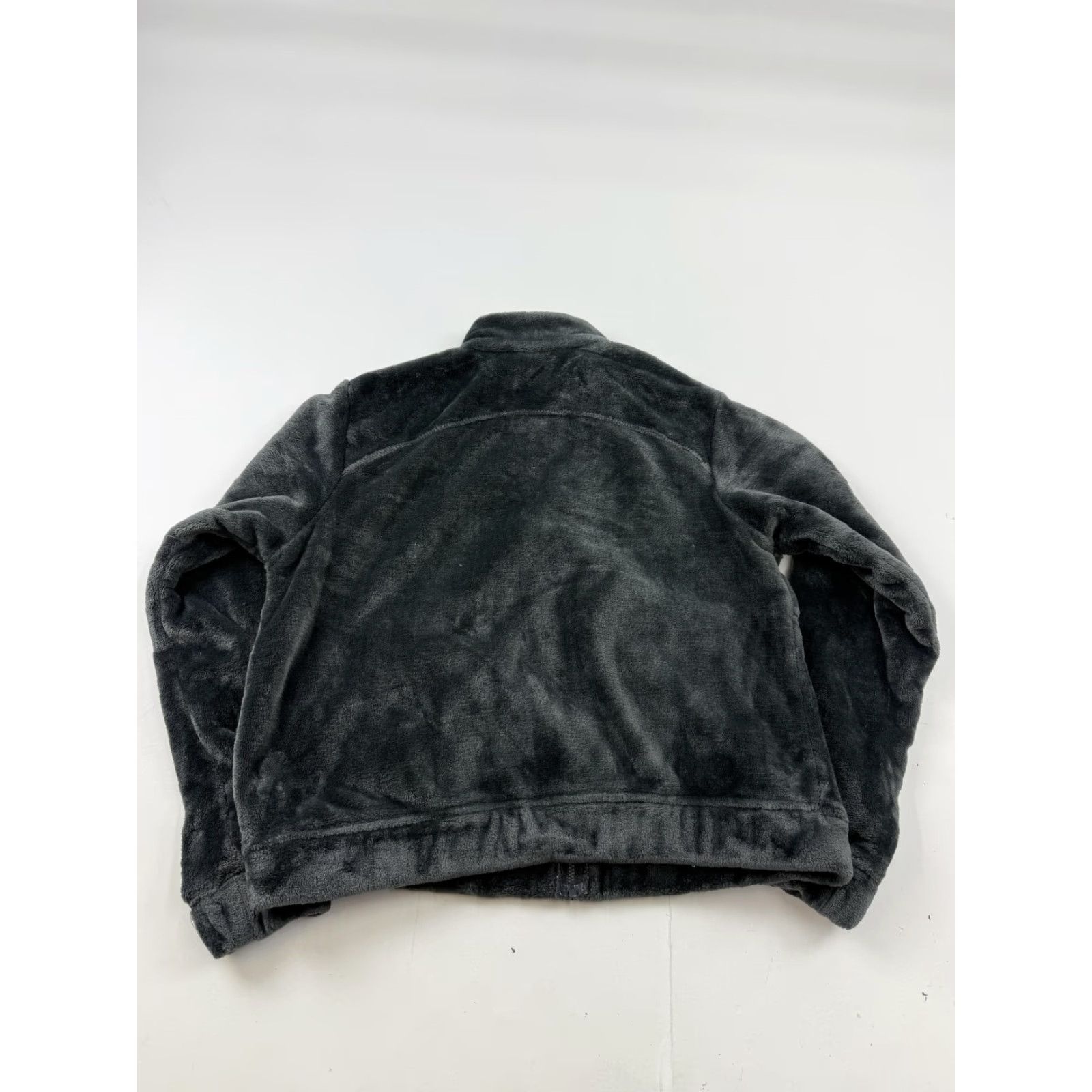 Vintage Columbia Jacket Womens L Gray Plush Fleece Full Zip Stand Collar Warm AL4030 Size L / US 10 / IT 46 - 7 Thumbnail