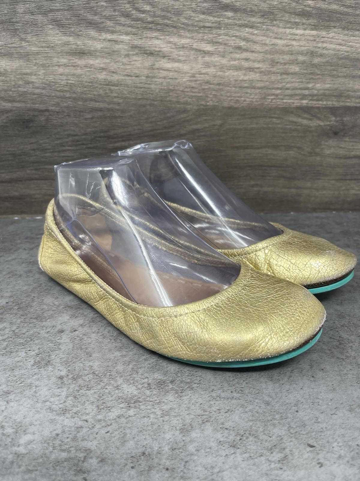 Andrew's Ties Tieks Gavrieli Ballet Flats Womens Size 7 Golden Glitz Size US 7 / IT 37 - 4 Thumbnail