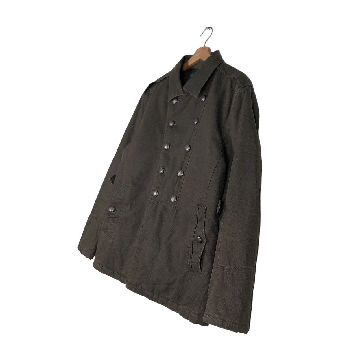 Japanese Brand 🔥Vintage Chore Jacket Military Barefoot Japan Issey Miyake Size US L / EU 52-54 / 3 - 2 Thumbnail