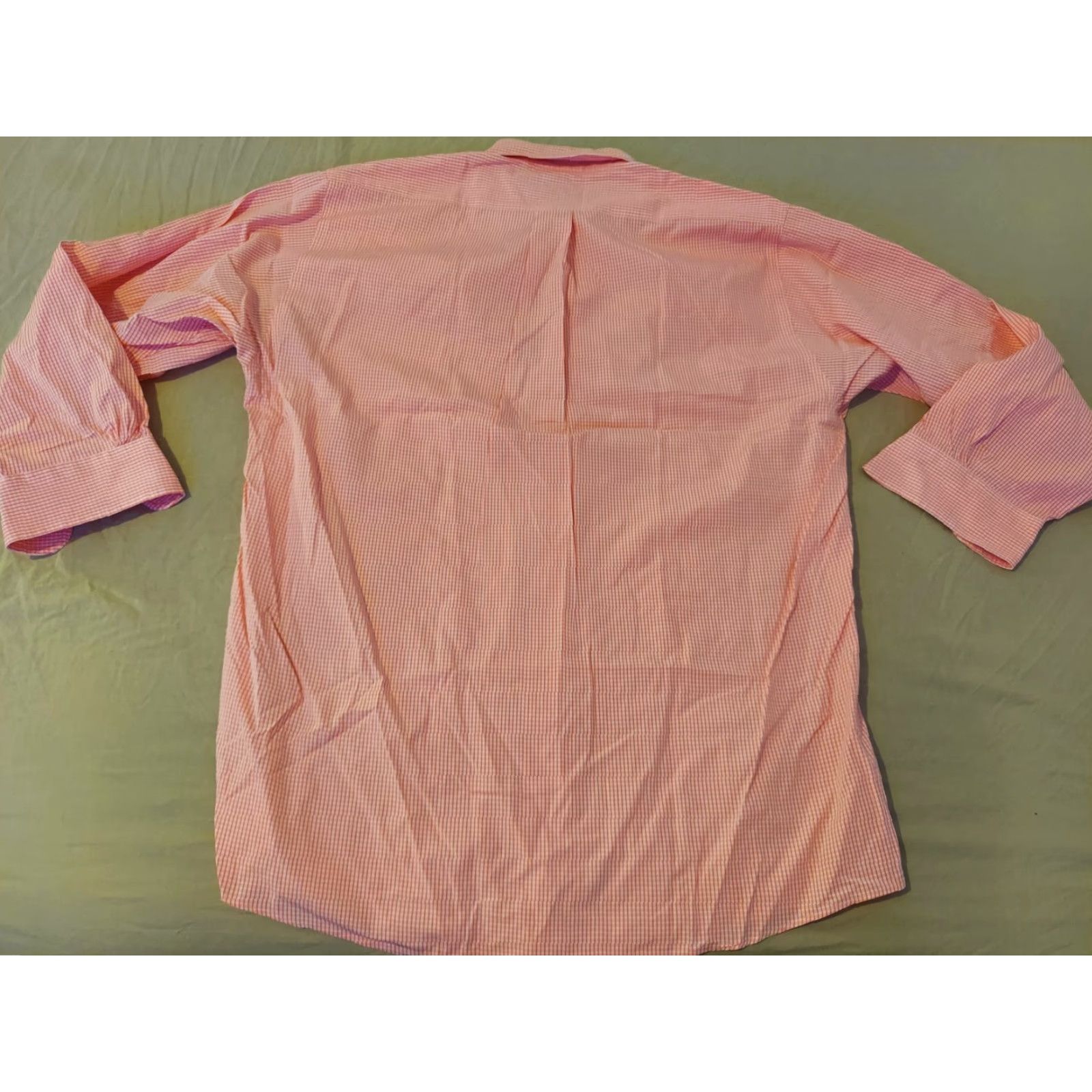 Brooks Brothers Brooks Brothers Dress Shirt 16 32 Orange Cotton Button Mens Shirt Size 42R - 6 Thumbnail