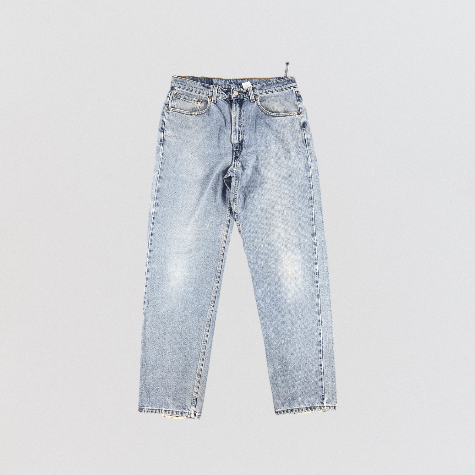 Levi's × Vintage Vintage 90s Light Wash Levis 550 Jeans-JM1800 Size US 34 / EU 50 - 1 Thumbnail