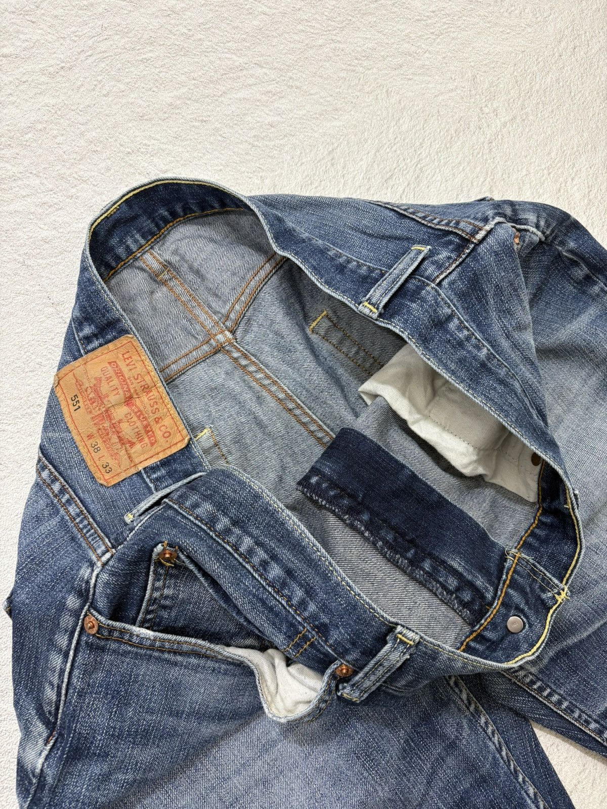 Hysteric Glamour × If Six Was Nine × Le Grande Bleu (L.G.B.) 2000s Levis 551 japan wash denim Y2k style Size US 30 / EU 46 - 4 Thumbnail