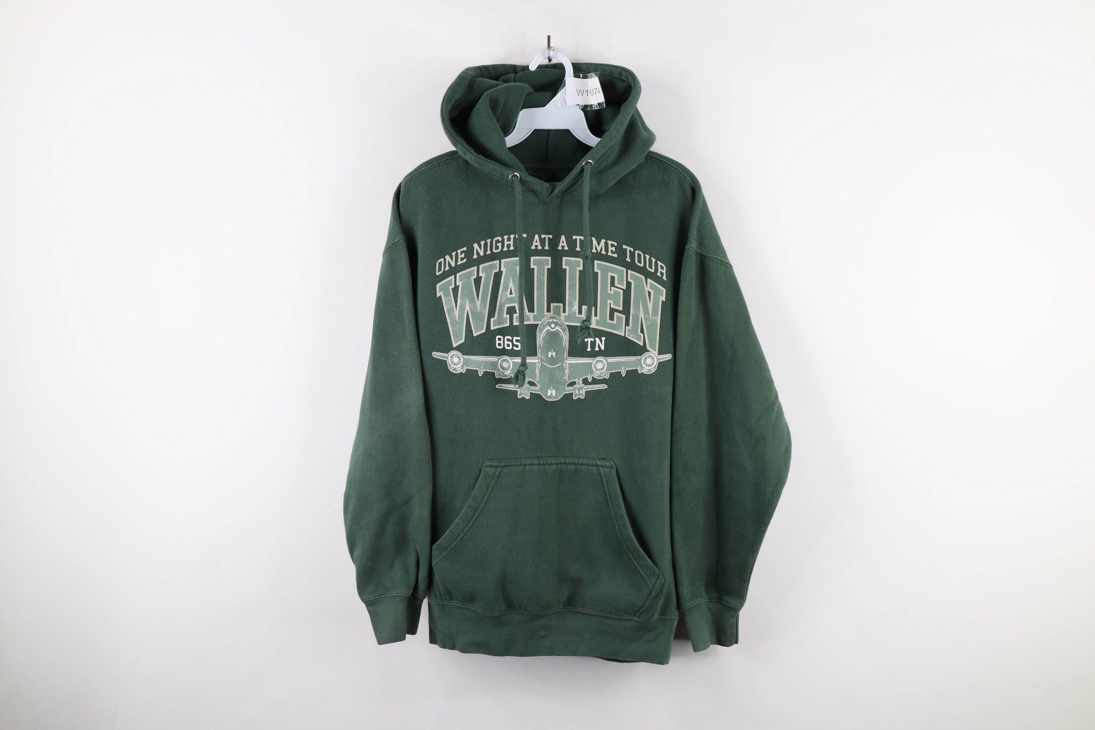 Vintage Morgan Wallen Official One Night At A Time Tour Band Hoodie Size US S / EU 44-46 / 1 - 1 Thumbnail