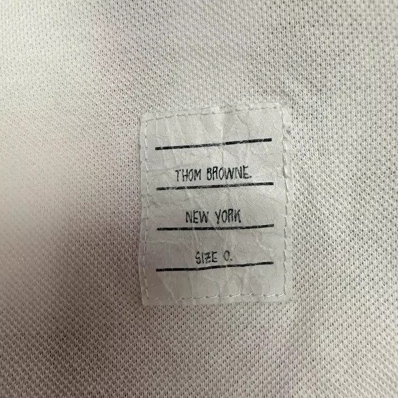 Thom Browne Thom Browne White pocket stripe short sleeves Size US XS / EU 42 / 0 - 3 Thumbnail