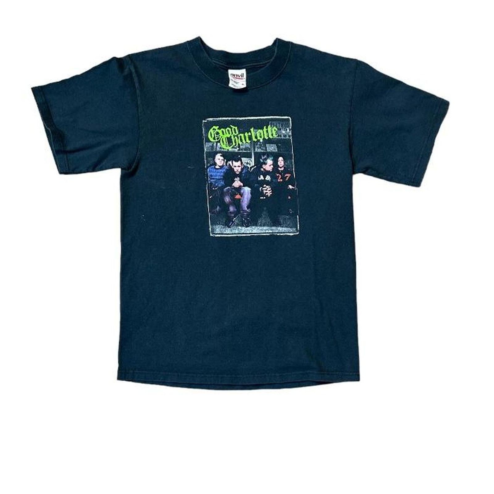 Fruit Of The Loom Y2k good charlotte band tee black 2003 Size US S / EU 44-46 / 1 - 2 Thumbnail