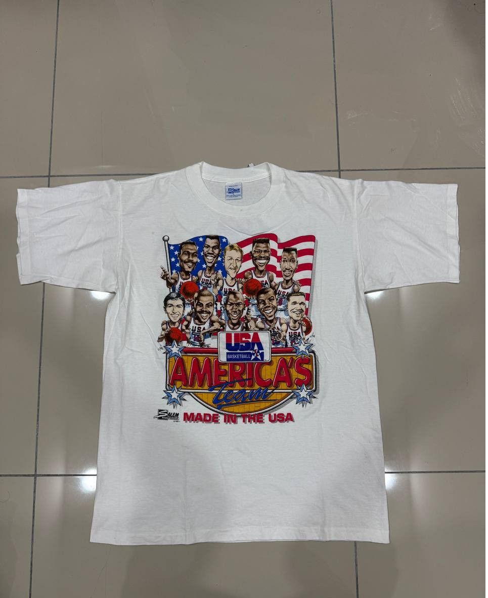 Vintage Vintage 90's NBA USA American's Team Size US L / EU 52-54 / 3 - 1 Thumbnail