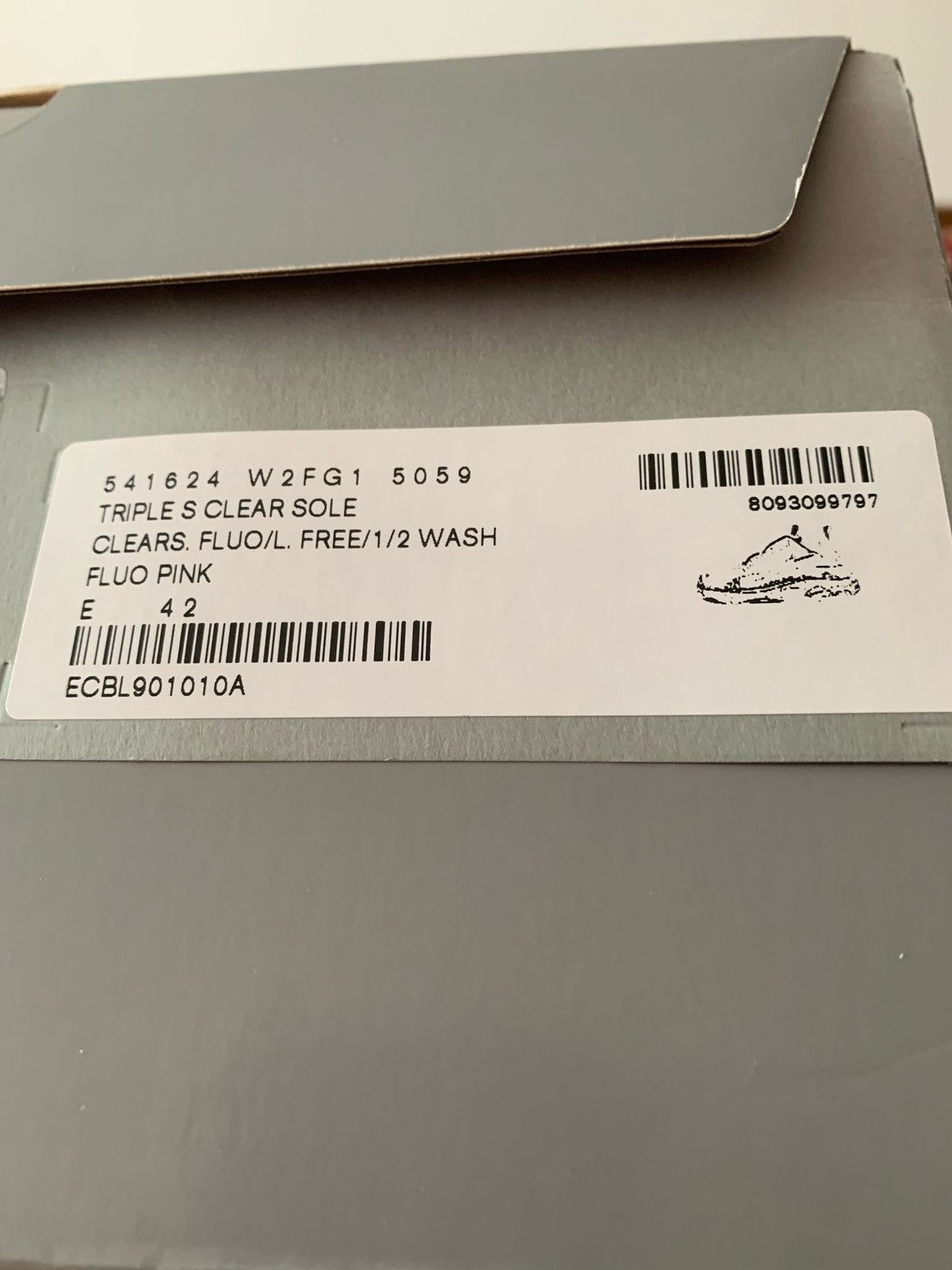 Balenciaga *RARE* Balenciaga Pink Triple S Clearsole Sz.42 Size US 12 / IT 42 - 7 Thumbnail
