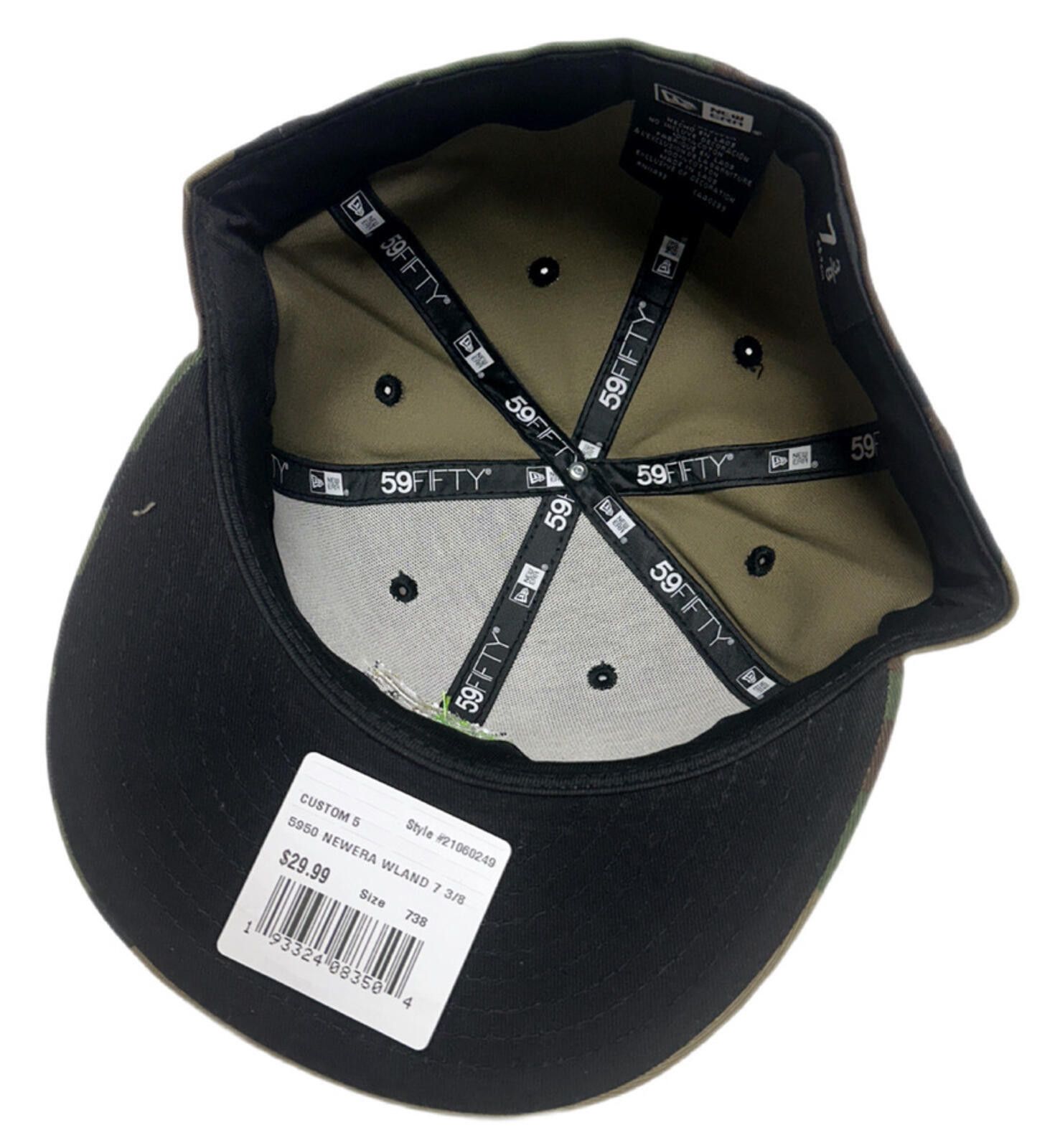 New Era New Era x Cam'Ron x Flee Farms Custom Camo 59FIFTY 7 3/8 Size ONE SIZE - 6 Thumbnail