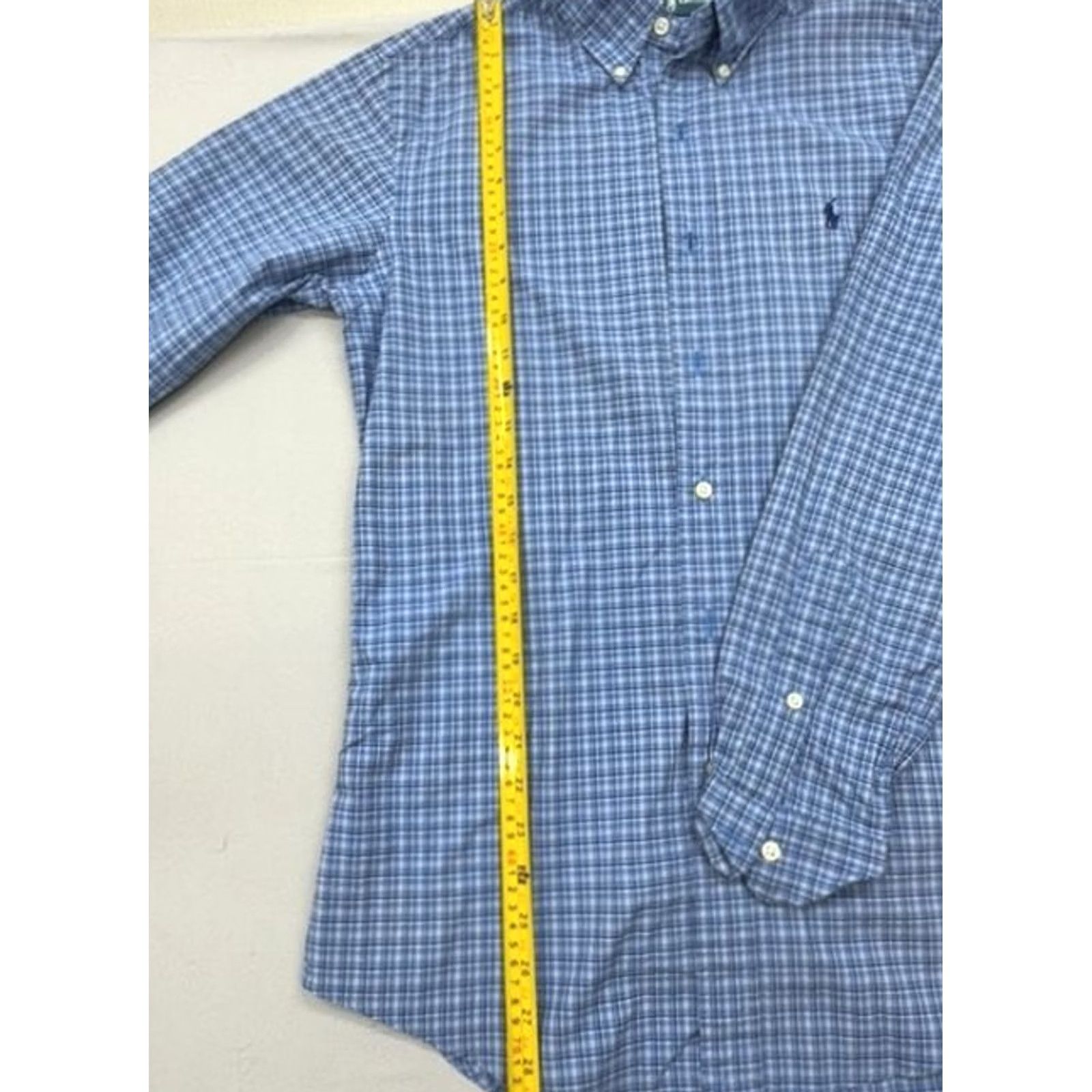 Ralph Lauren Ralph Lauren Mens Blue Plaid Flannel Button Down Shirt Size S Size US S / EU 44-46 / 1 - 4 Thumbnail