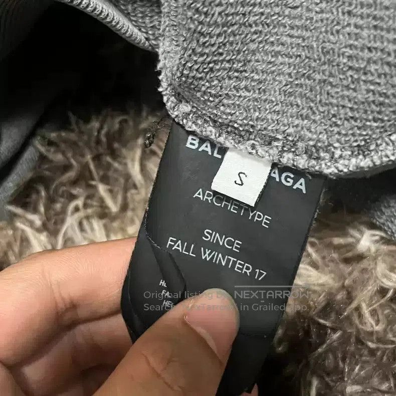 Balenciaga Balenciaga night washed hoodie. Size US S / EU 44-46 / 1 - 3 Thumbnail