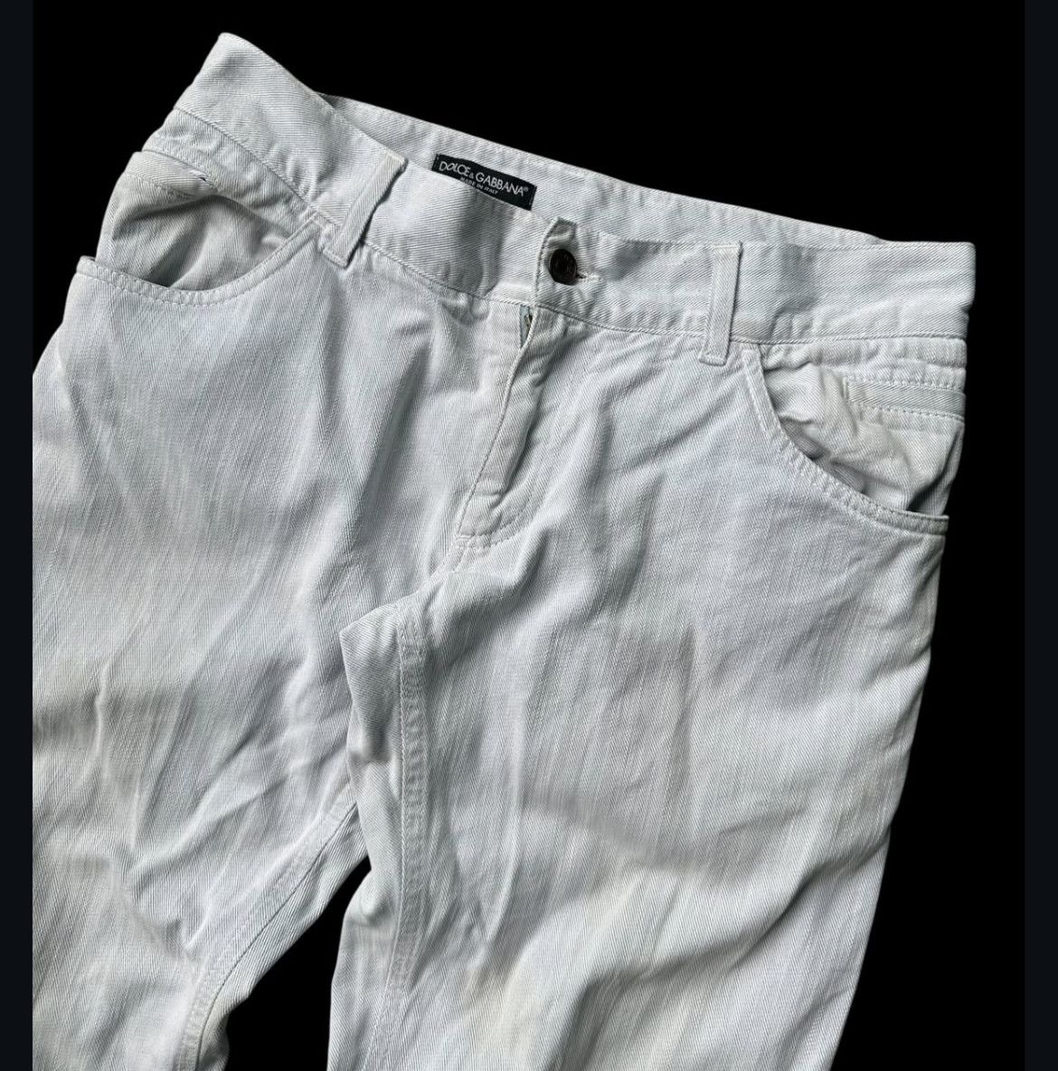 Dolce & Gabbana 2000s Dolce Gabbana Raw Jeans Pants Size US 34 / EU 50 - 4 Thumbnail