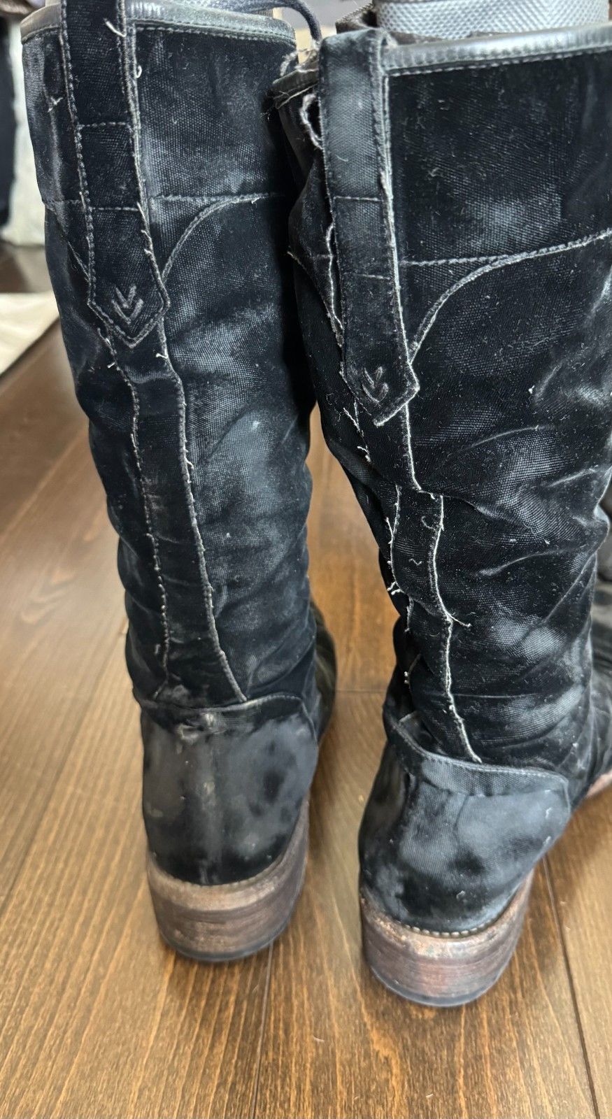 John Varvatos john varvatos parisian sandblasted velvet boots Size US 9.5 / EU 42-43 - 3 Thumbnail