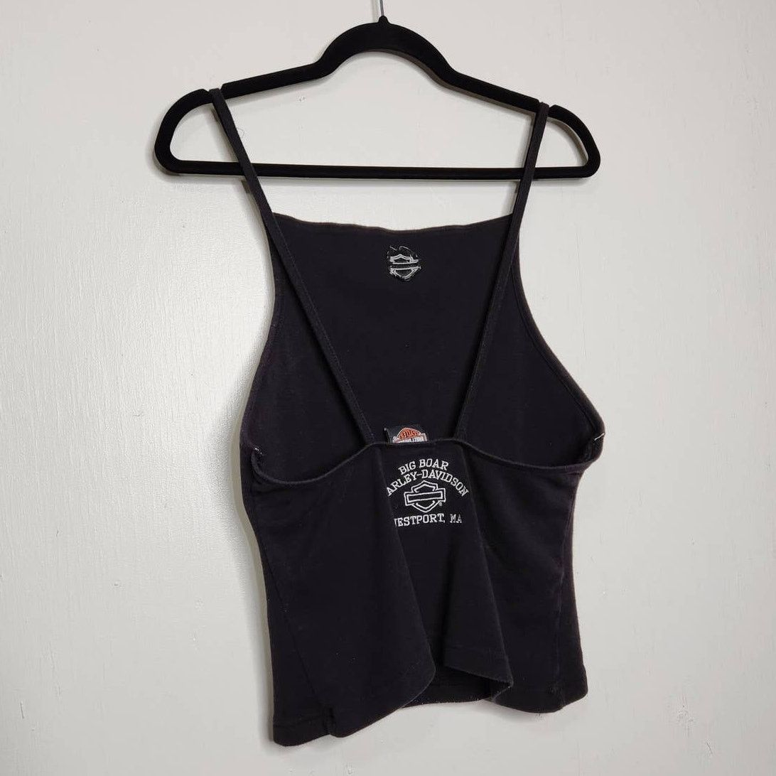 Harley Davidson Harley Davidson Tank Top Square Neck Spaghetti Strap HD Bike Size XL / US 12-14 / IT 48-50 - 3 Thumbnail