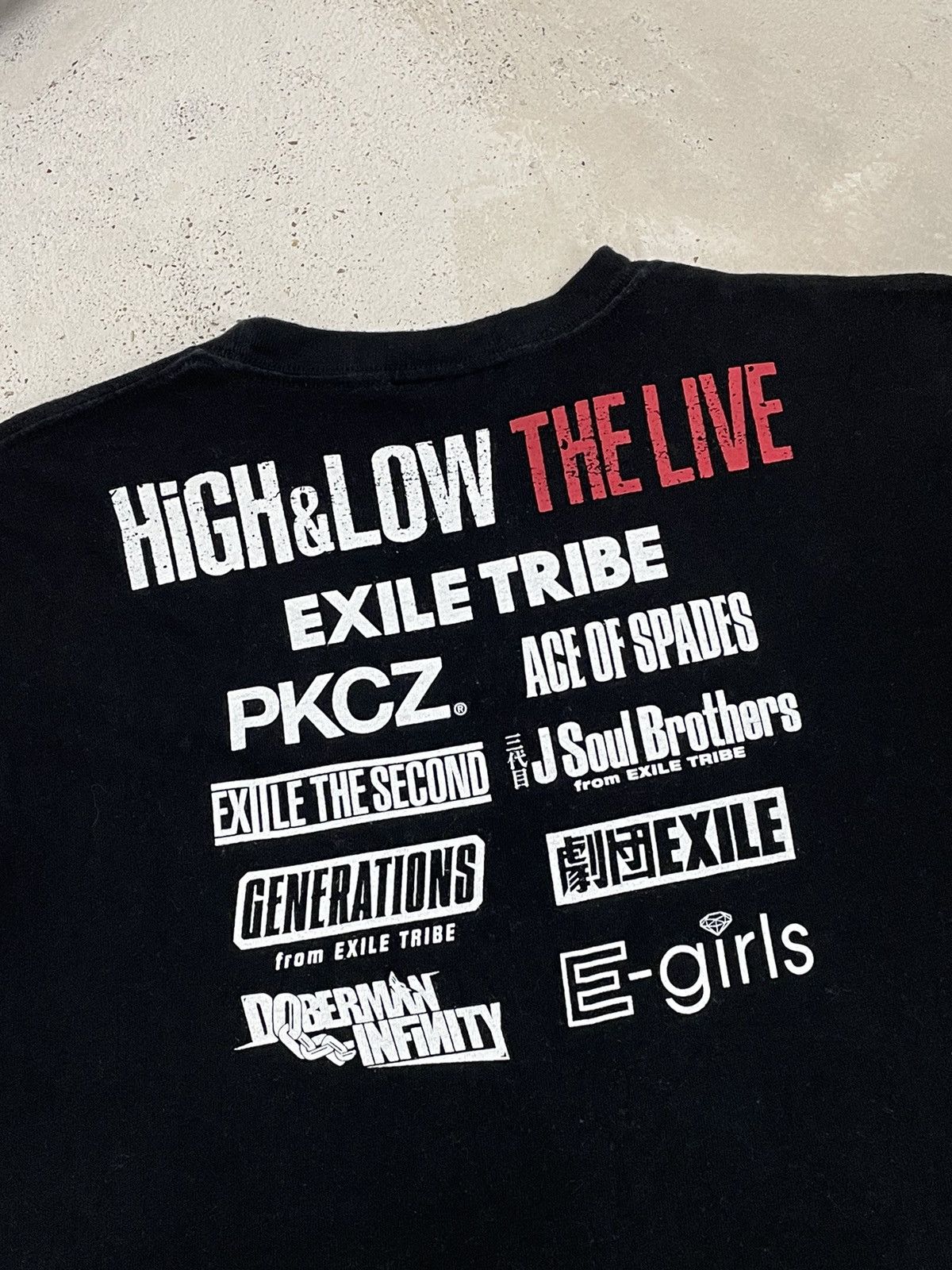 Band Tees High & Low The Live Exile Tour Size US M / EU 48-50 / 2 - 7 Thumbnail
