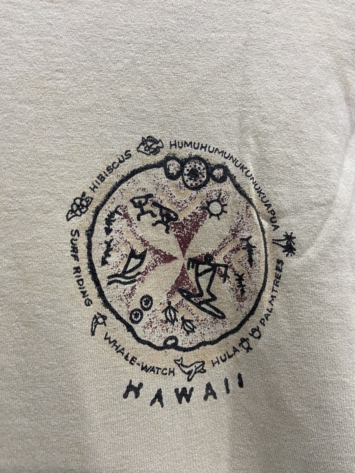 Other HULA PLUM TREES HIBISCUS SURF RIDING HAWAII TEE SHIRT Size US S / EU 44-46 / 1 - 3 Thumbnail