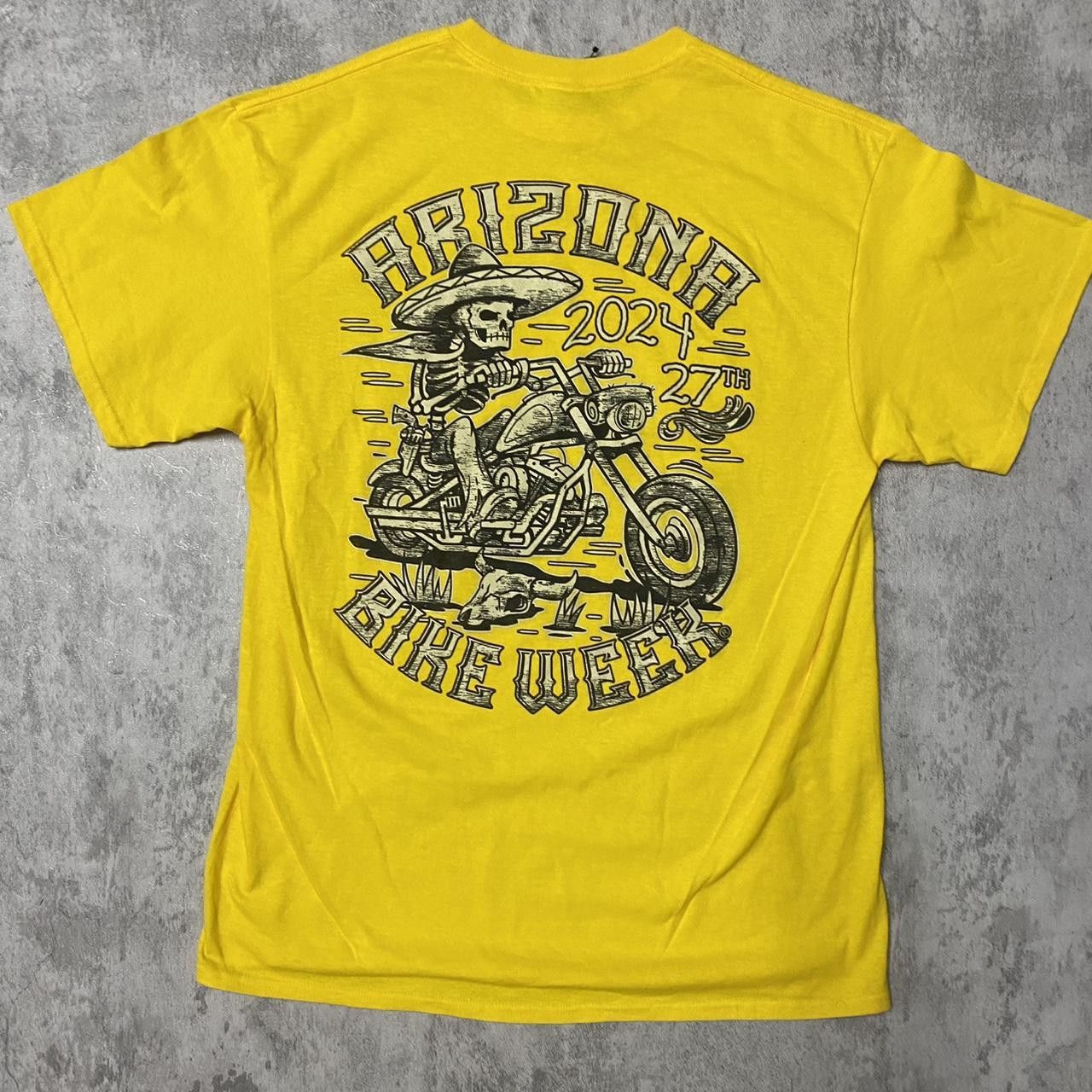 Other Yellow cotton Arizona Bike Week 2021 T-shirt #bikeweek Size US L / EU 52-54 / 3 - 5 Thumbnail